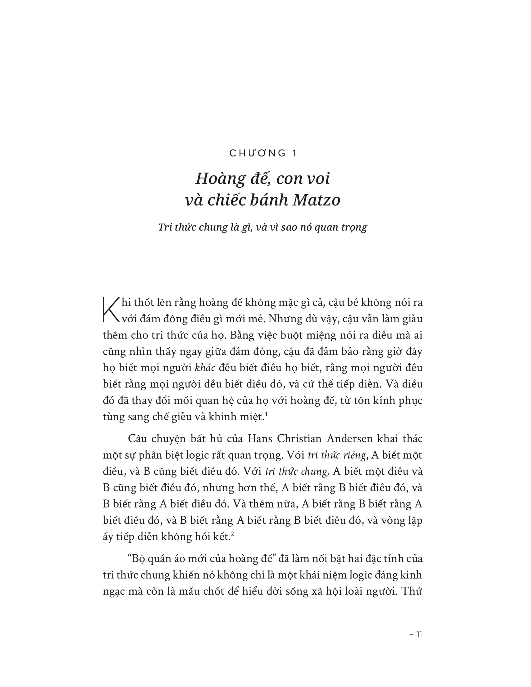 Khi Ai Cũng Biết Rằng Ai Cũng Biết - When Everyone Knows That Everyone Knows