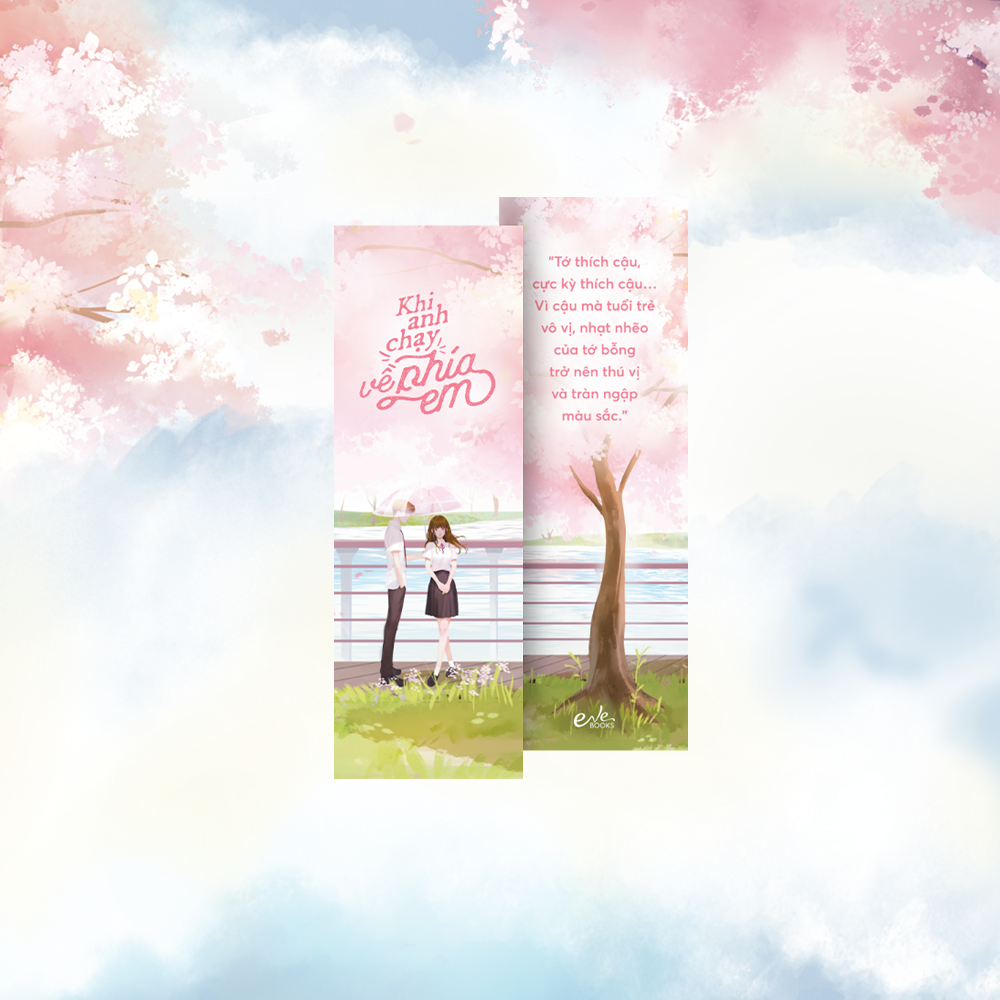 Khi Anh Chay Ve Phia Em - Tang Kem Bookmark 2 Mat Boi Cung + Postcard In Chu Ky Cua Tac Gia Truc Di