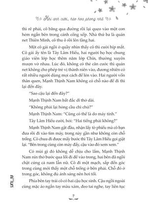 khi anh cười, hào hoa phong nhã - bản đặc biệt - tặng kèm bookmark + postcard lời nhắn của tác giả + postcard nhân vật trì tranh + postcard nhân vật mạnh thịnh nam