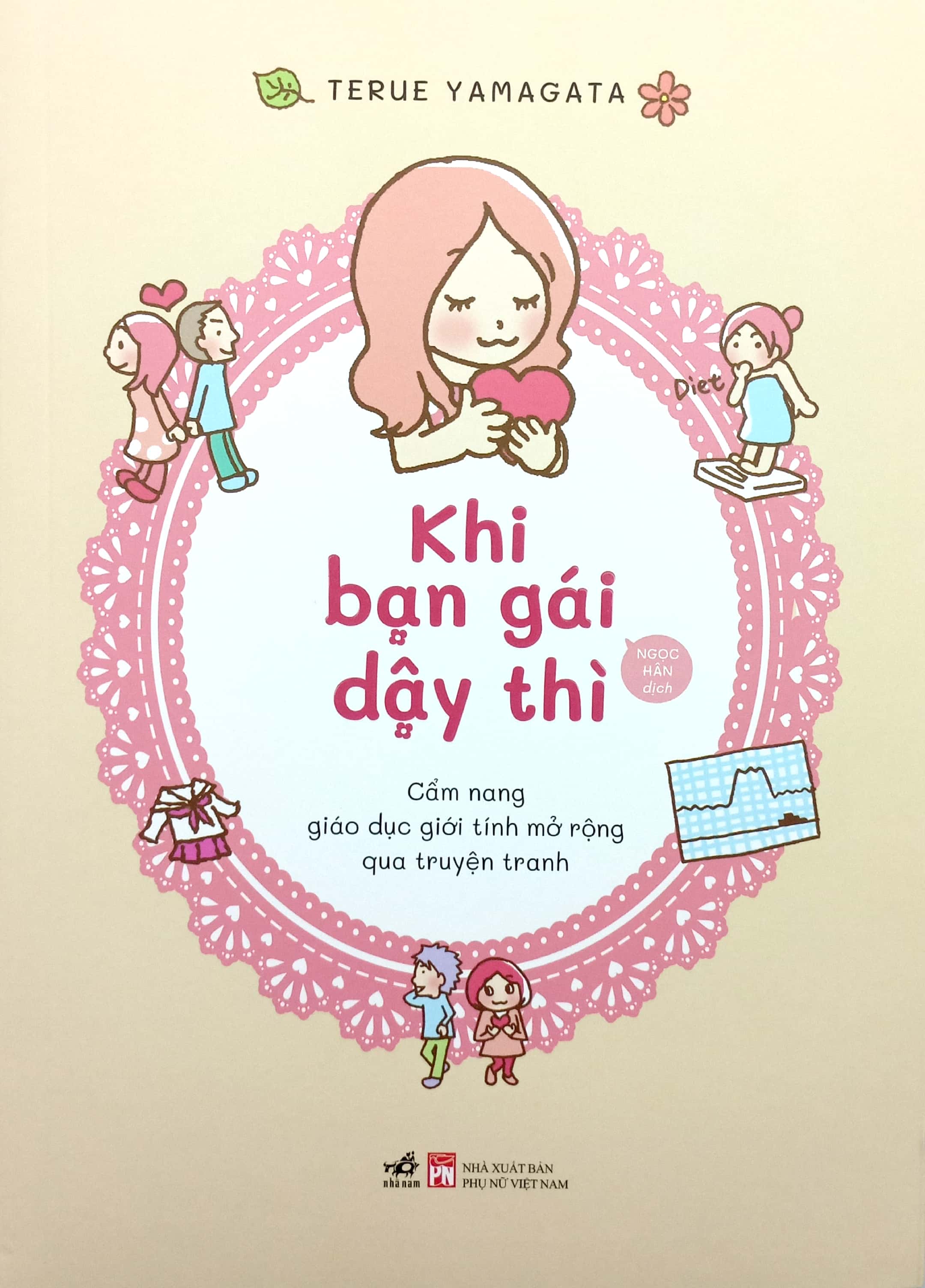 khi bạn gái dậy thì - cẩm nang giáo dục giới tính mở rộng qua truyện tranh