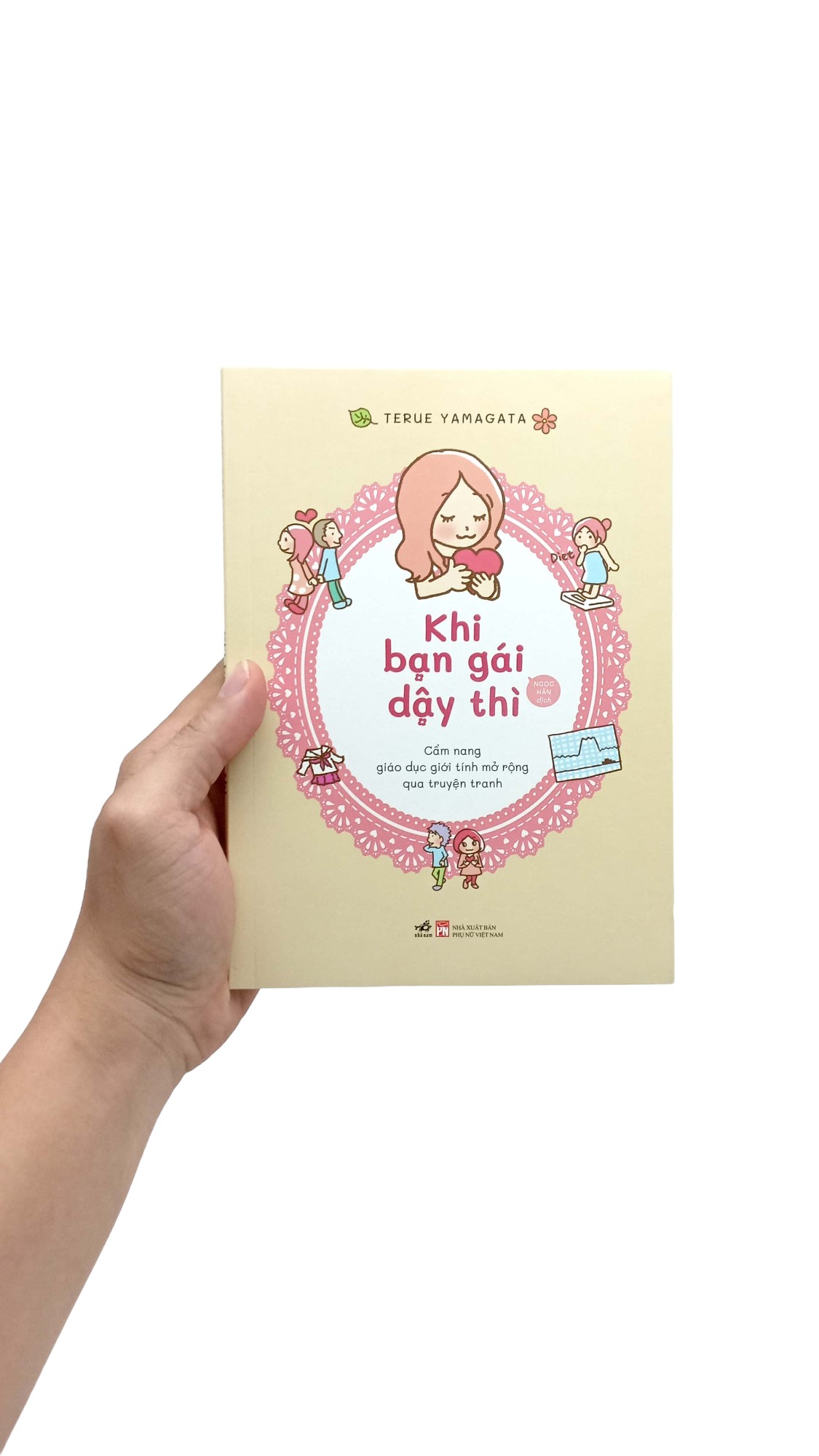 khi bạn gái dậy thì - cẩm nang giáo dục giới tính mở rộng qua truyện tranh