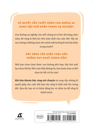 khi băn khoăn hãy cùng nói chuyện