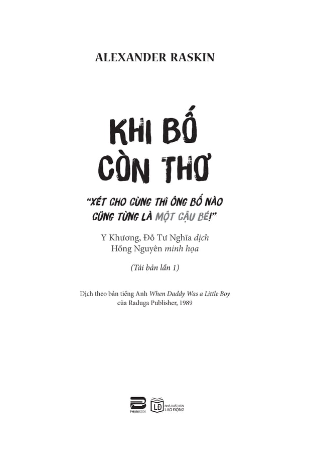 khi bố còn thơ
