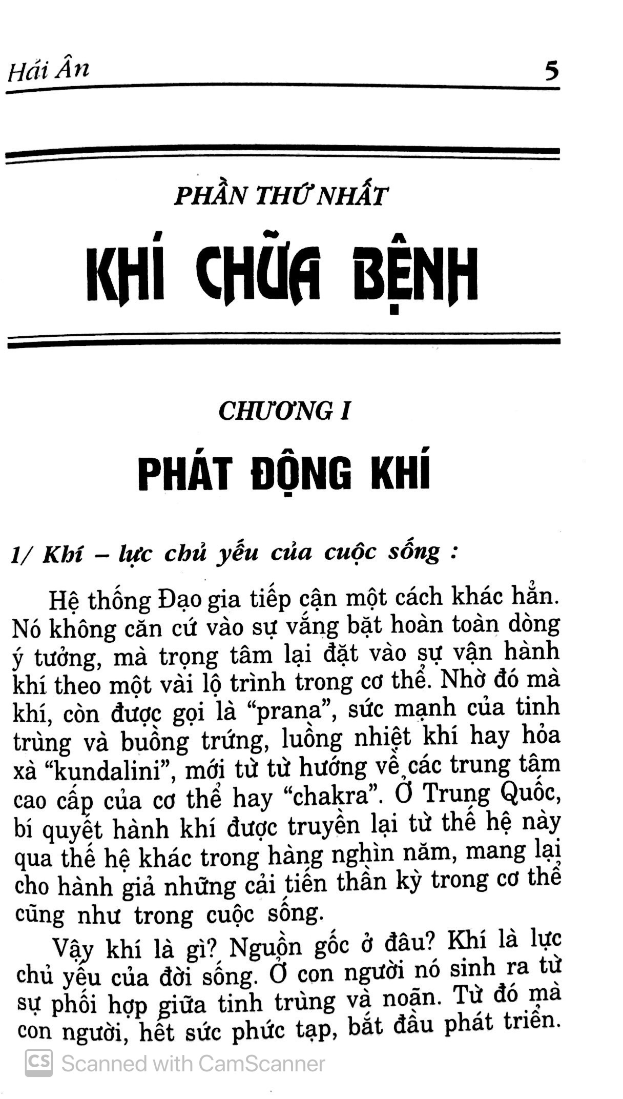 khí công tự trị bệnh