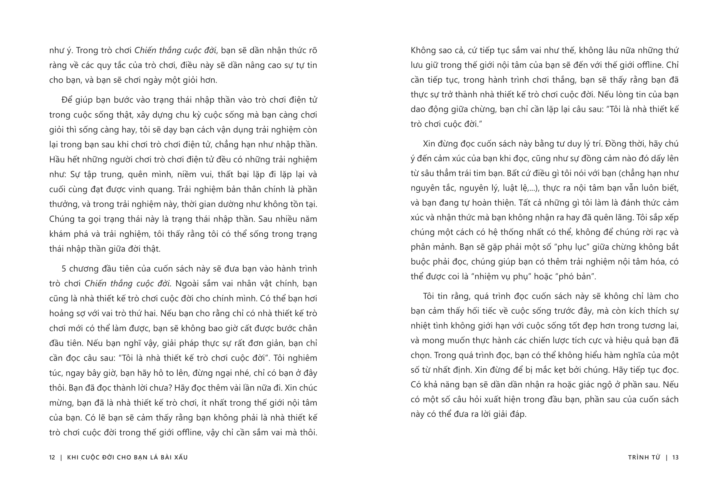 Khi Cuoc Doi Cho Ban La Bai Xau - Ap Dung Tu Duy Tro Choi Vao Cuoc Song De Tro Thanh Nguoi “Thang Doi 1-0”