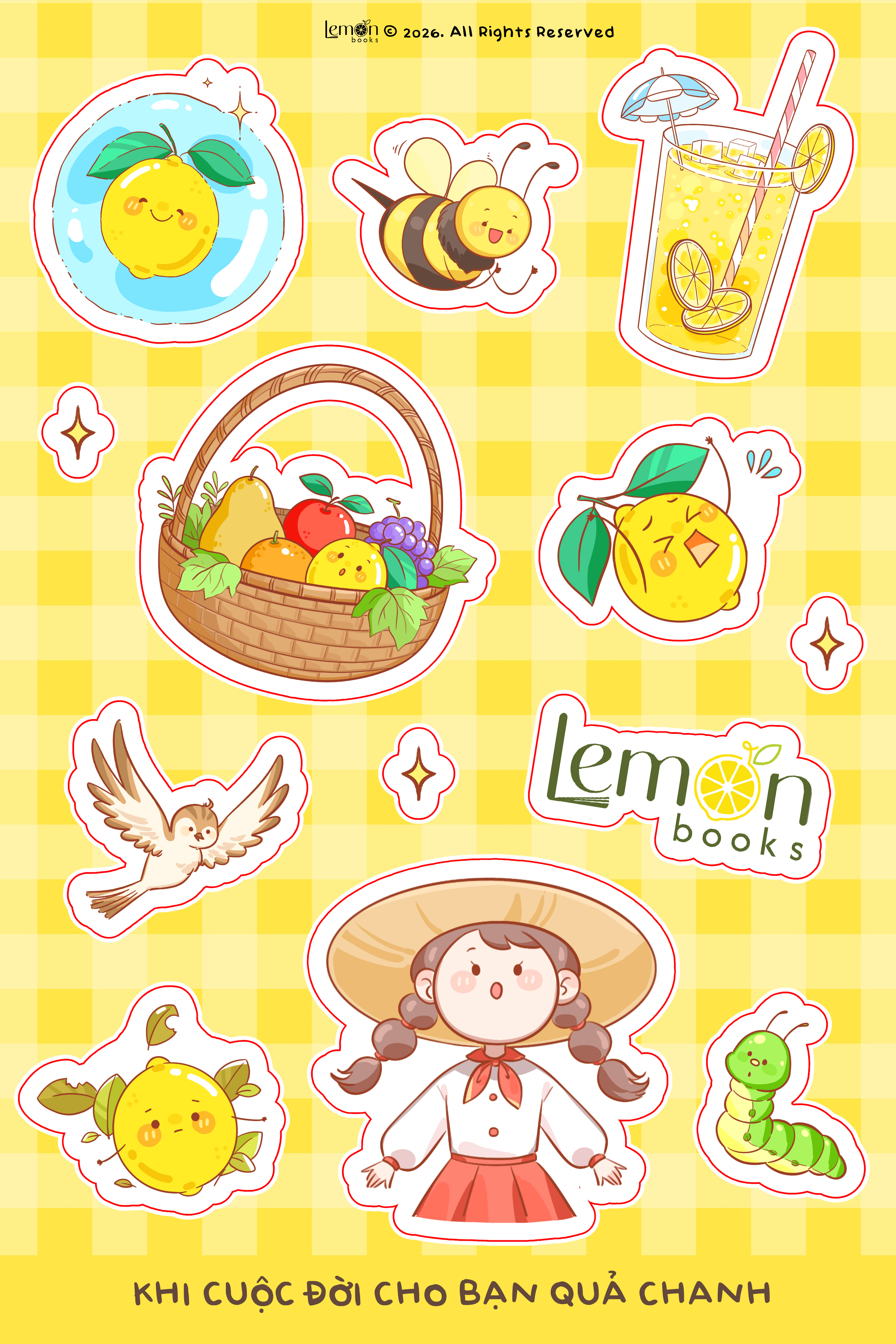 Khi Cuộc Đời Cho Bạn Quả Chanh - Tặng Kèm Sticker