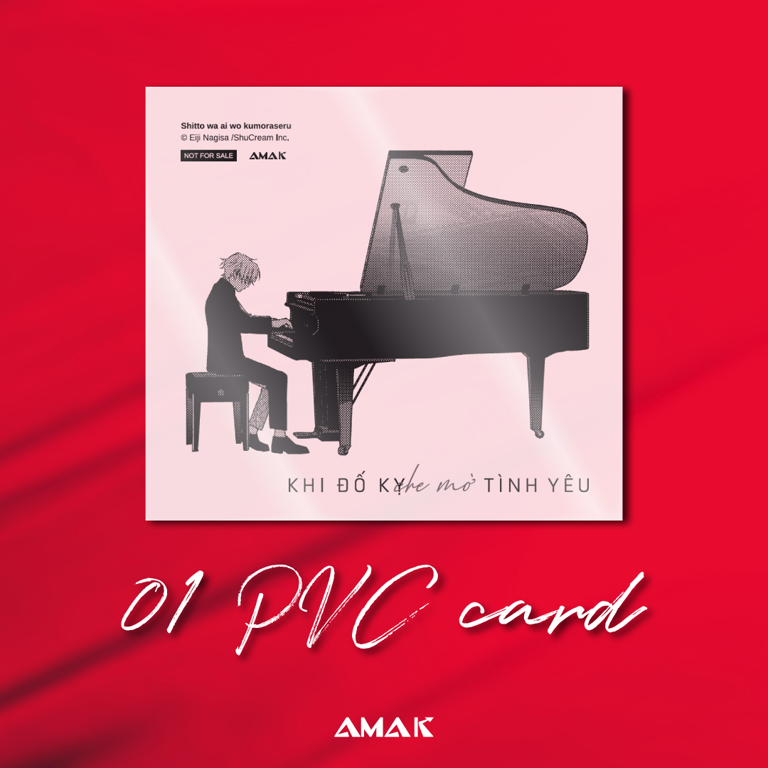 khi đố kỵ che mờ tình yêu - tặng kèm bìa áo rời + pvc card + standee giấy