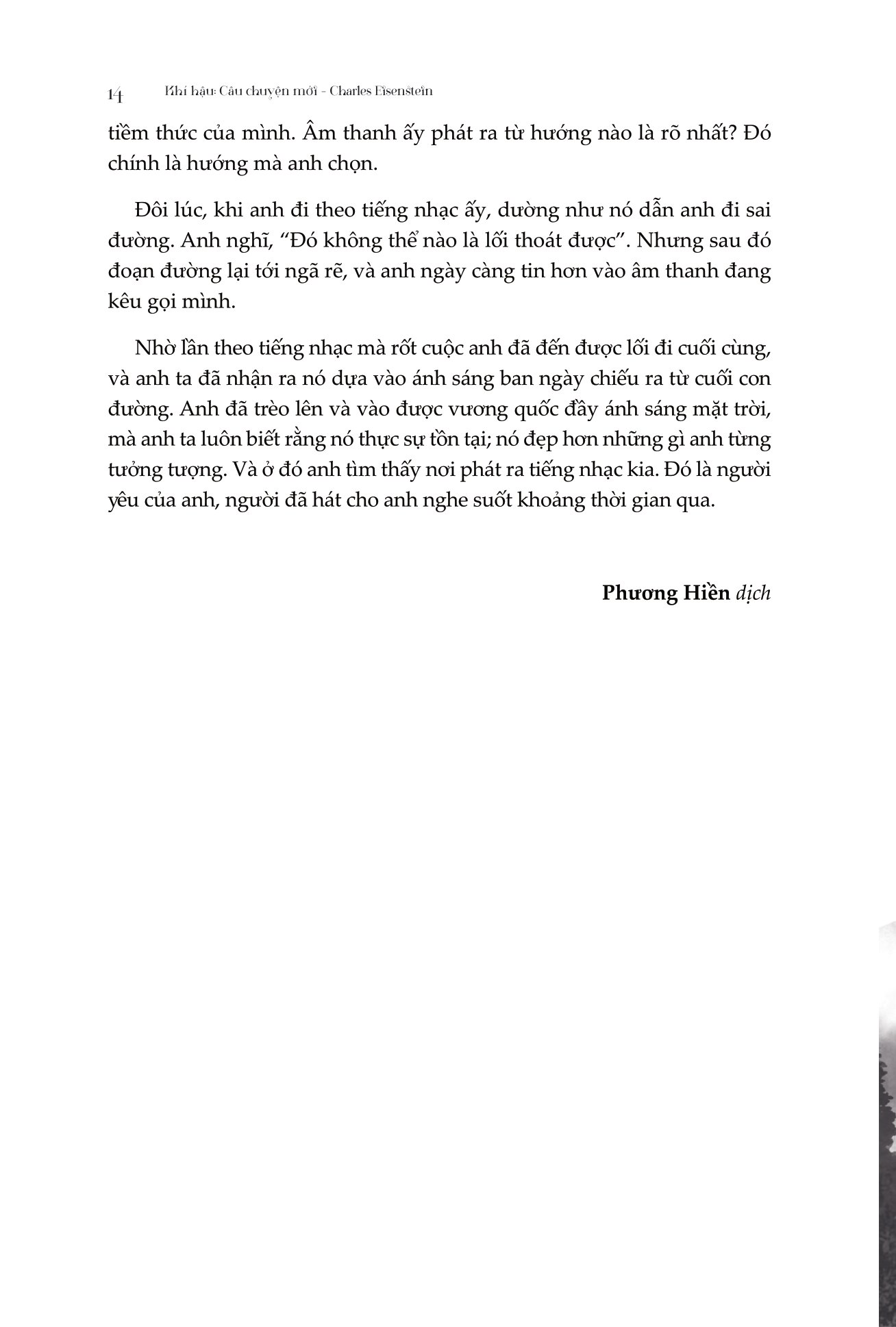 khí hậu - câu chuyện mới