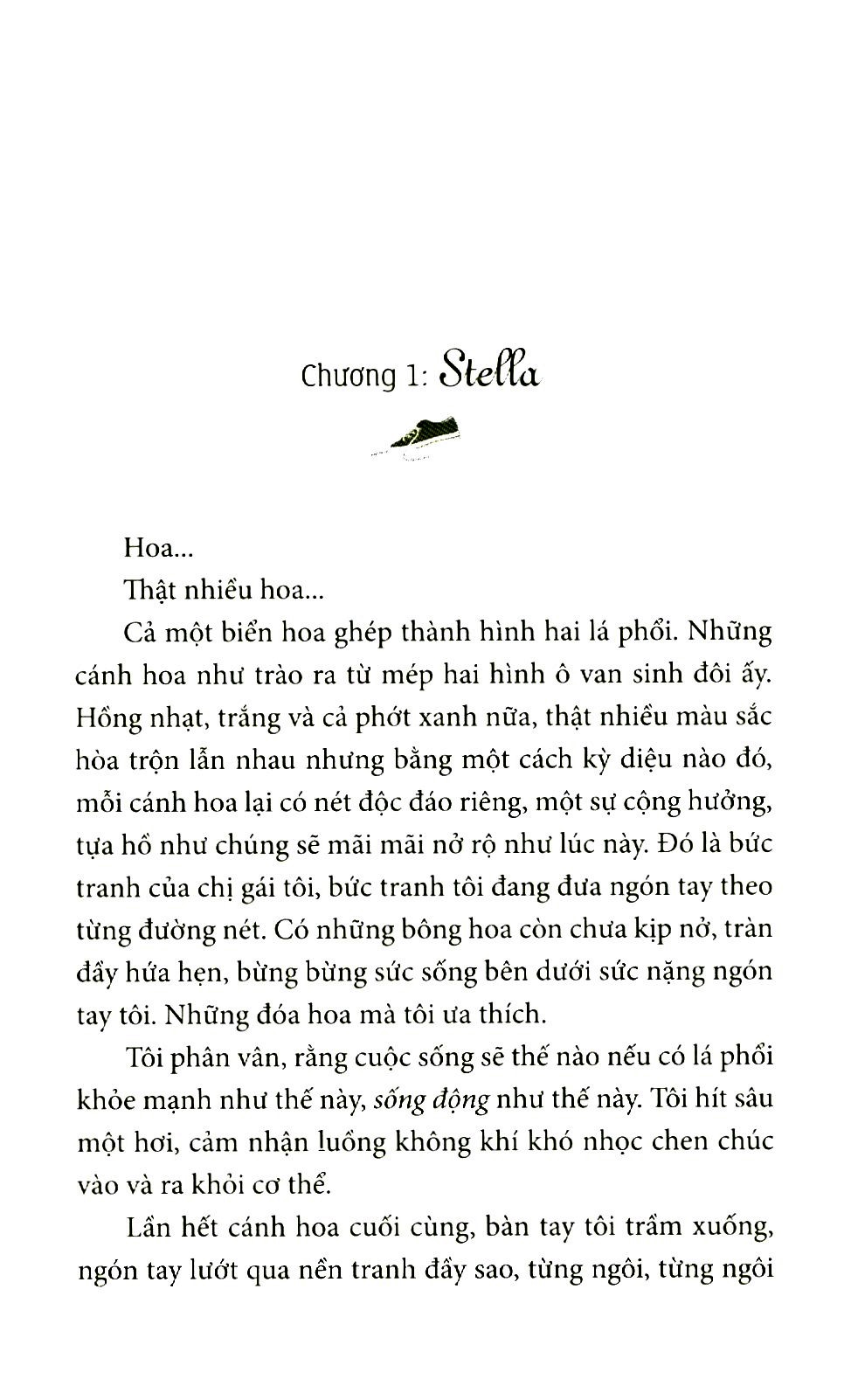 khi khoảng cách chỉ còn năm bước