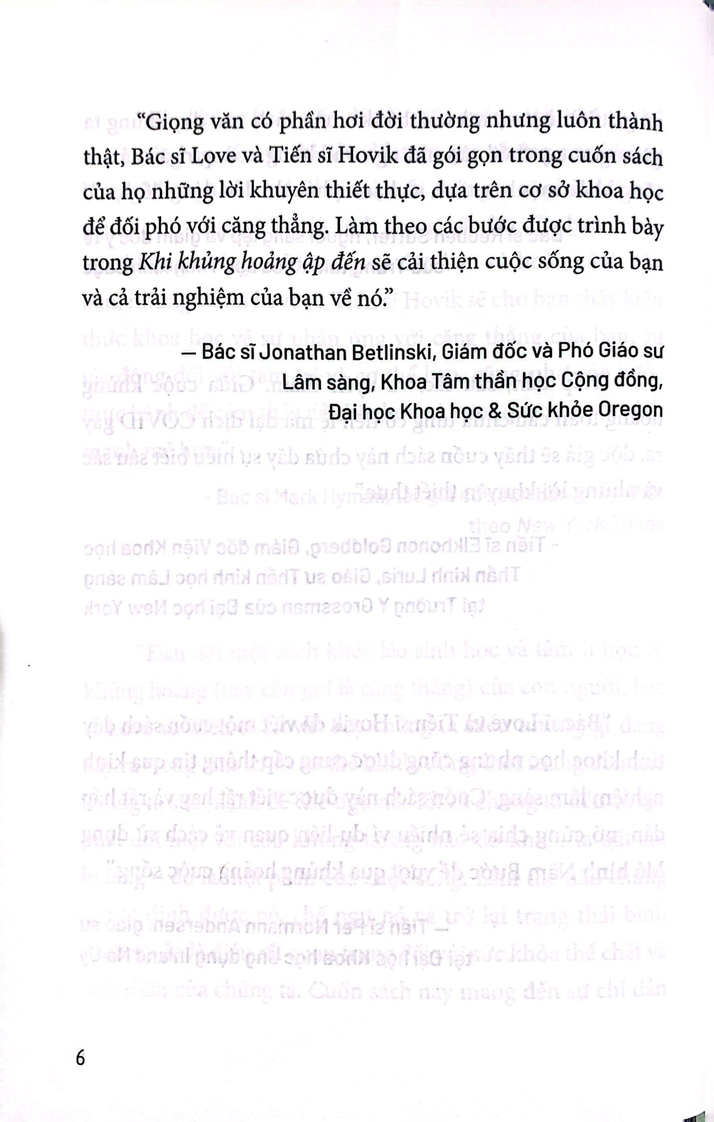 khi khủng hoảng ập đến - 5 bước đối phó với căng thẳng mạn tính