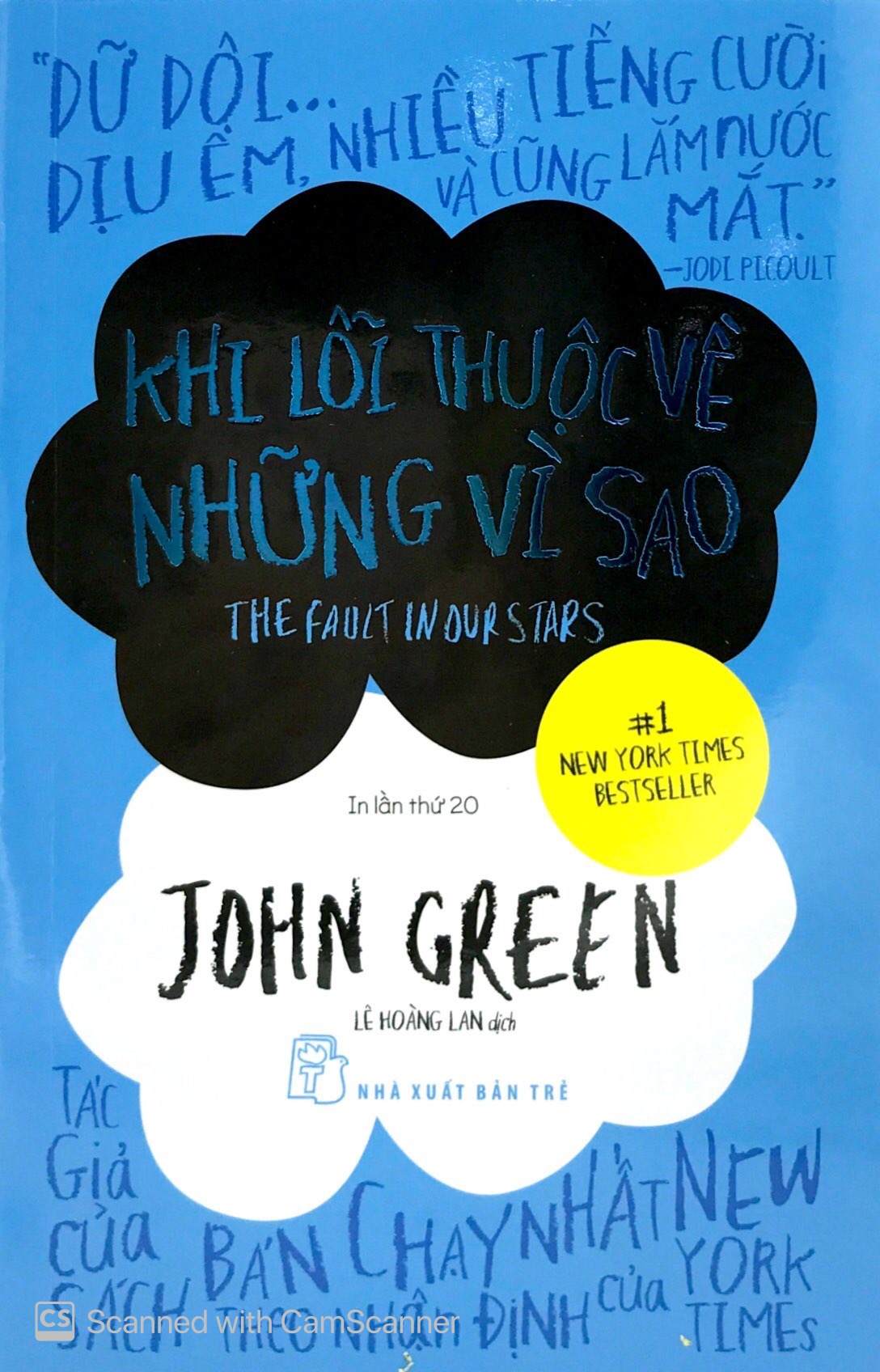 khi lỗi thuộc về những vì sao (tái bản 2019)