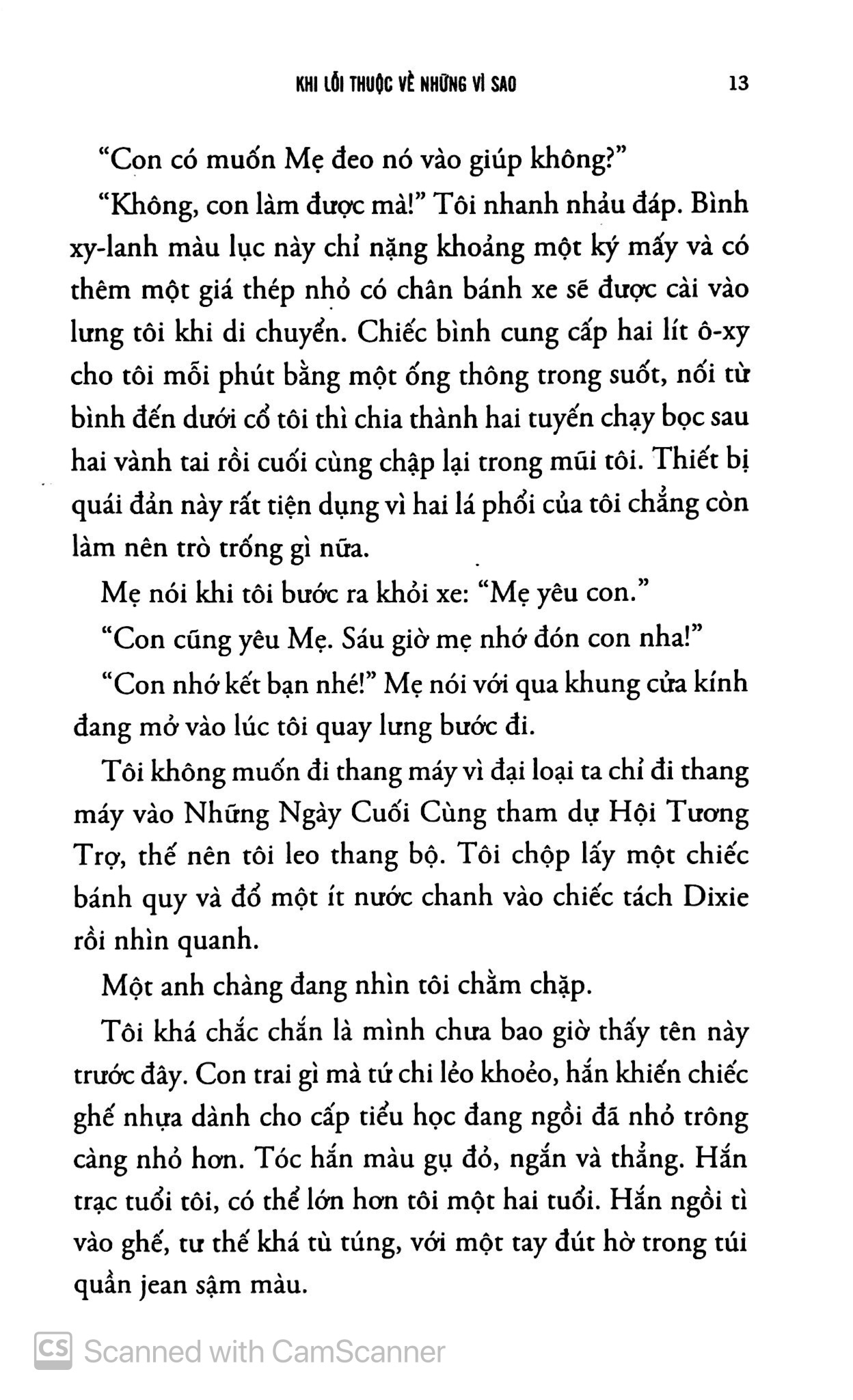khi lỗi thuộc về những vì sao (tái bản 2019)