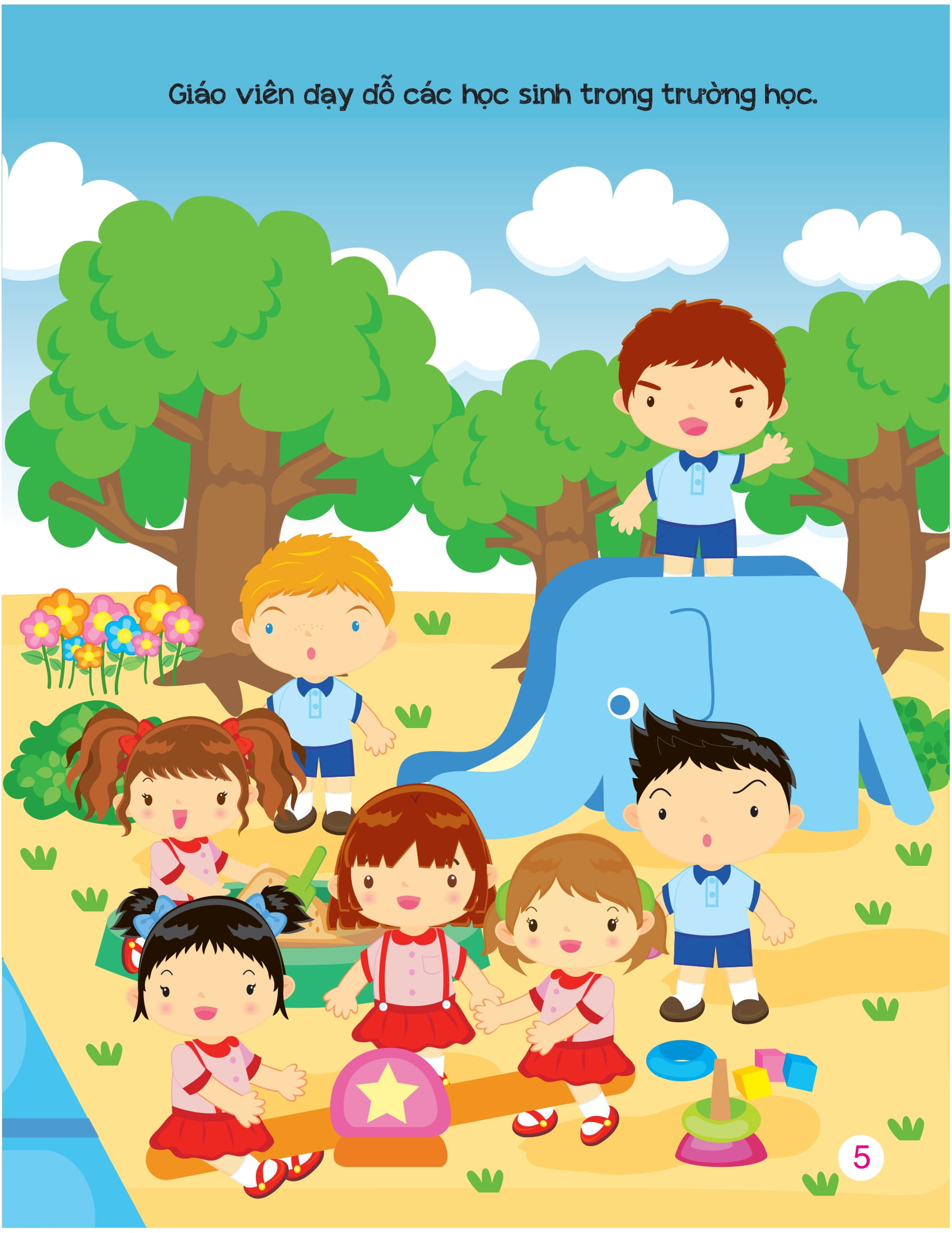 khi lớn lên, tớ muốn trở thành... - giáo viên và hướng dẫn viên du lịch