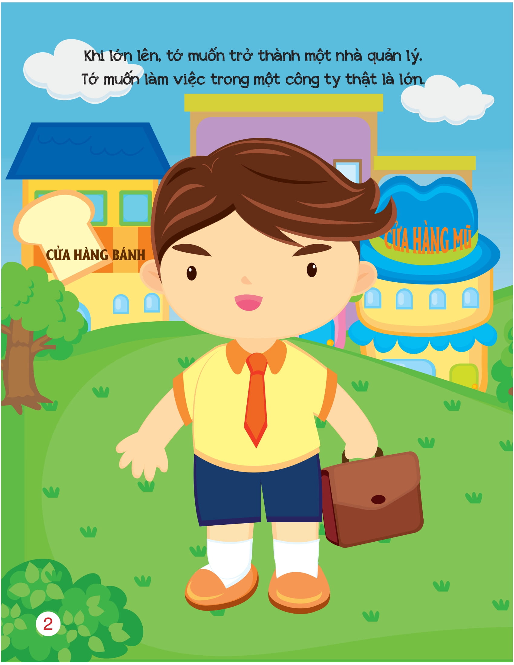 khi lớn lên, tớ muốn trở thành... - nhà quản lý và chủ doanh nghiệp