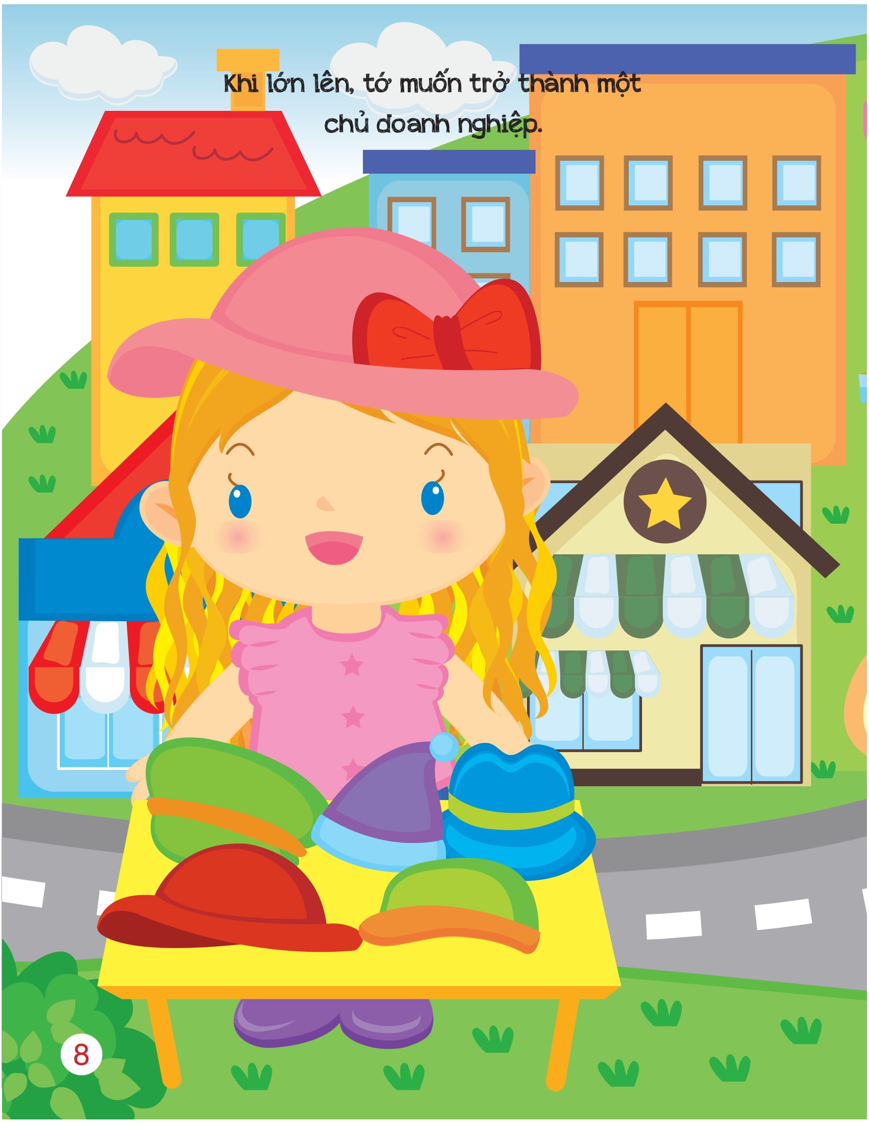 khi lớn lên, tớ muốn trở thành... - nhà quản lý và chủ doanh nghiệp