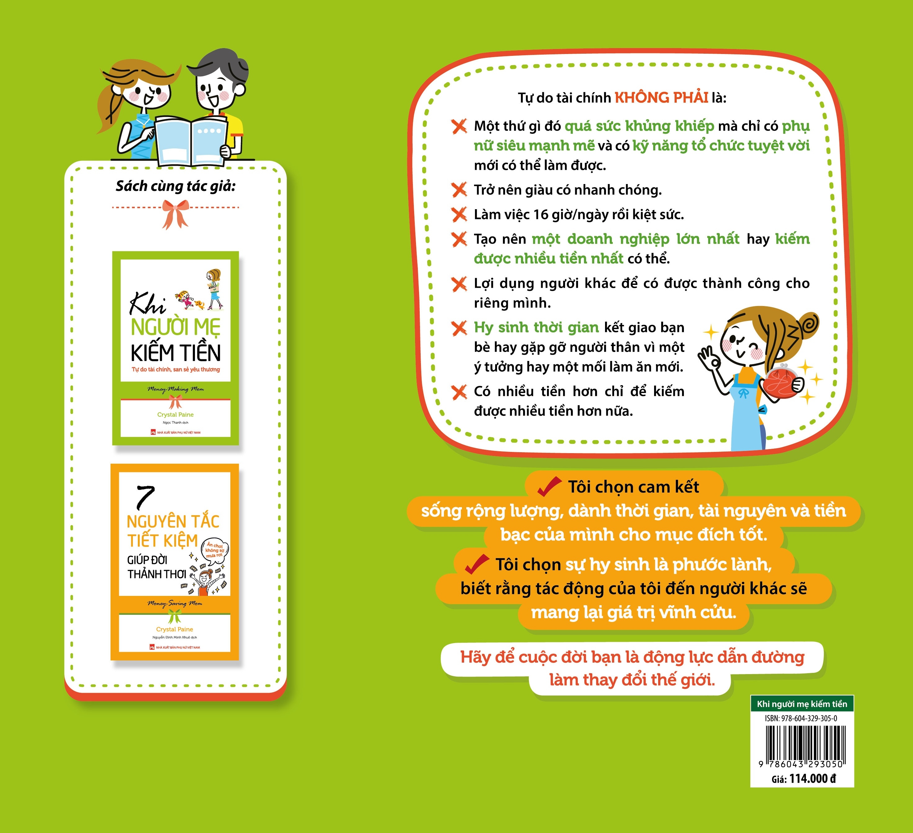 khi người mẹ kiếm tiền - tự do tài chính, san sẻ yêu thương
