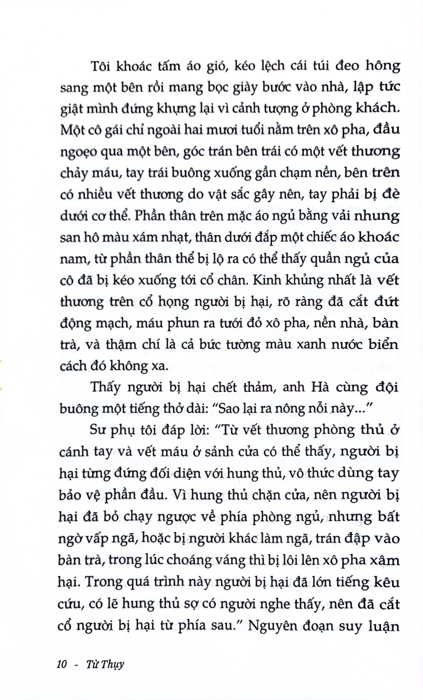 khi nhìn chằm chằm vực thẳm