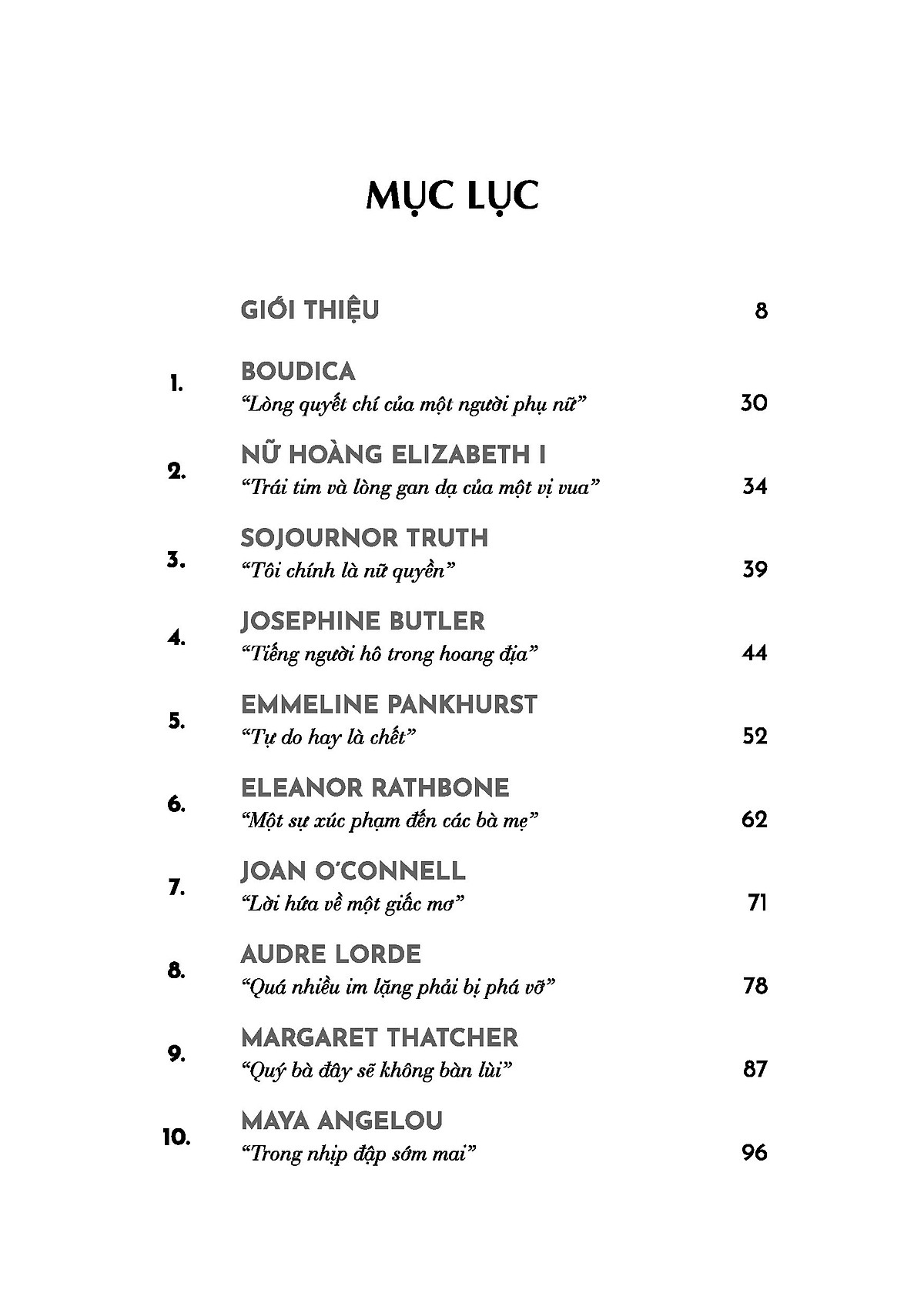 khi phụ nữ lên tiếng - 35 bài diễn văn của những người phụ nữ làm thay đổi thế giới