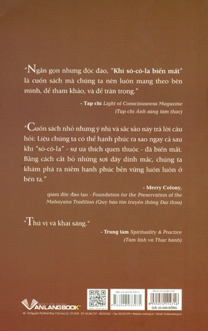 khi sô cô la biến mất