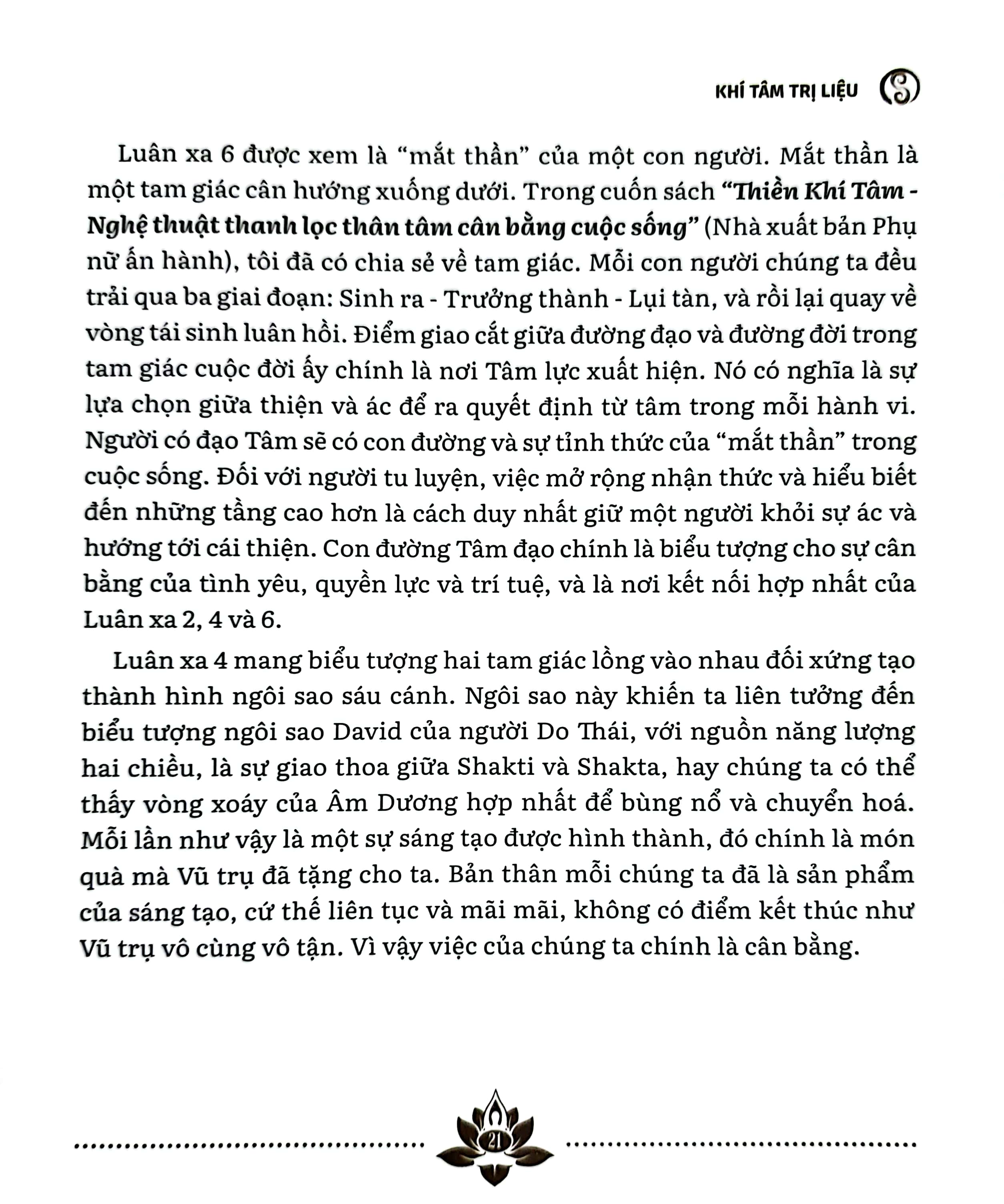 khí tâm trị liệu - ứng dụng luân xa chữa lành 5 thể con người (tái bản 2023)
