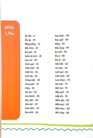 khi tớ lên 9 - từ điển cảm giác