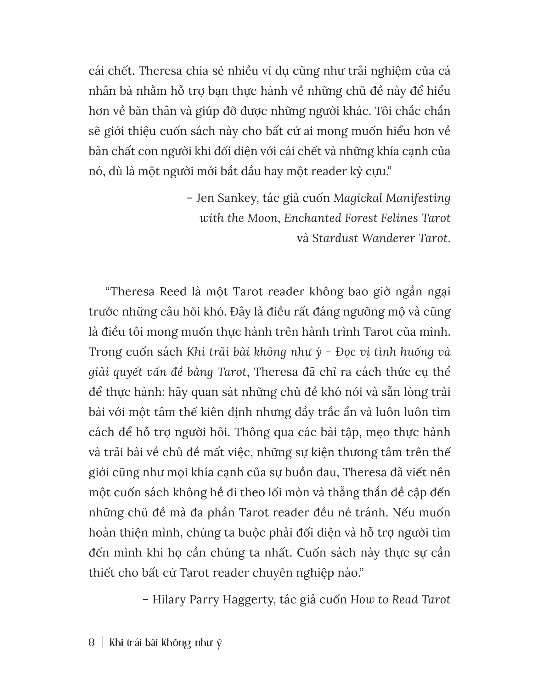 Khi Trai Bai Khong Nhu Y - Doc Vi Tinh Huong Va Giai Quyet Van De Bang Tarot