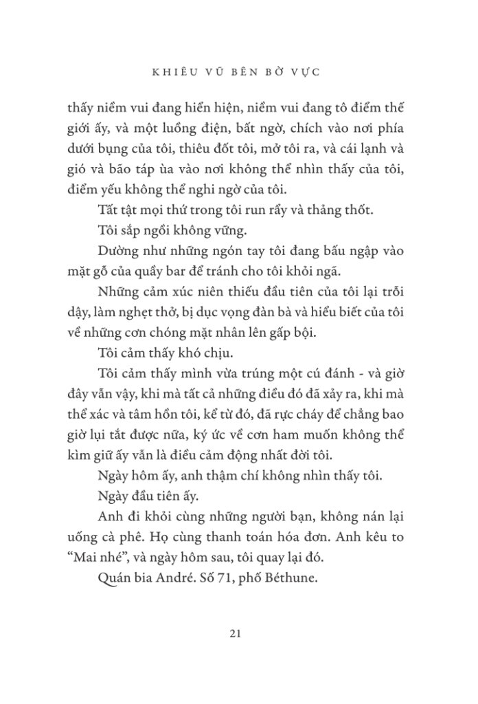 khiêu vũ bên bờ vực