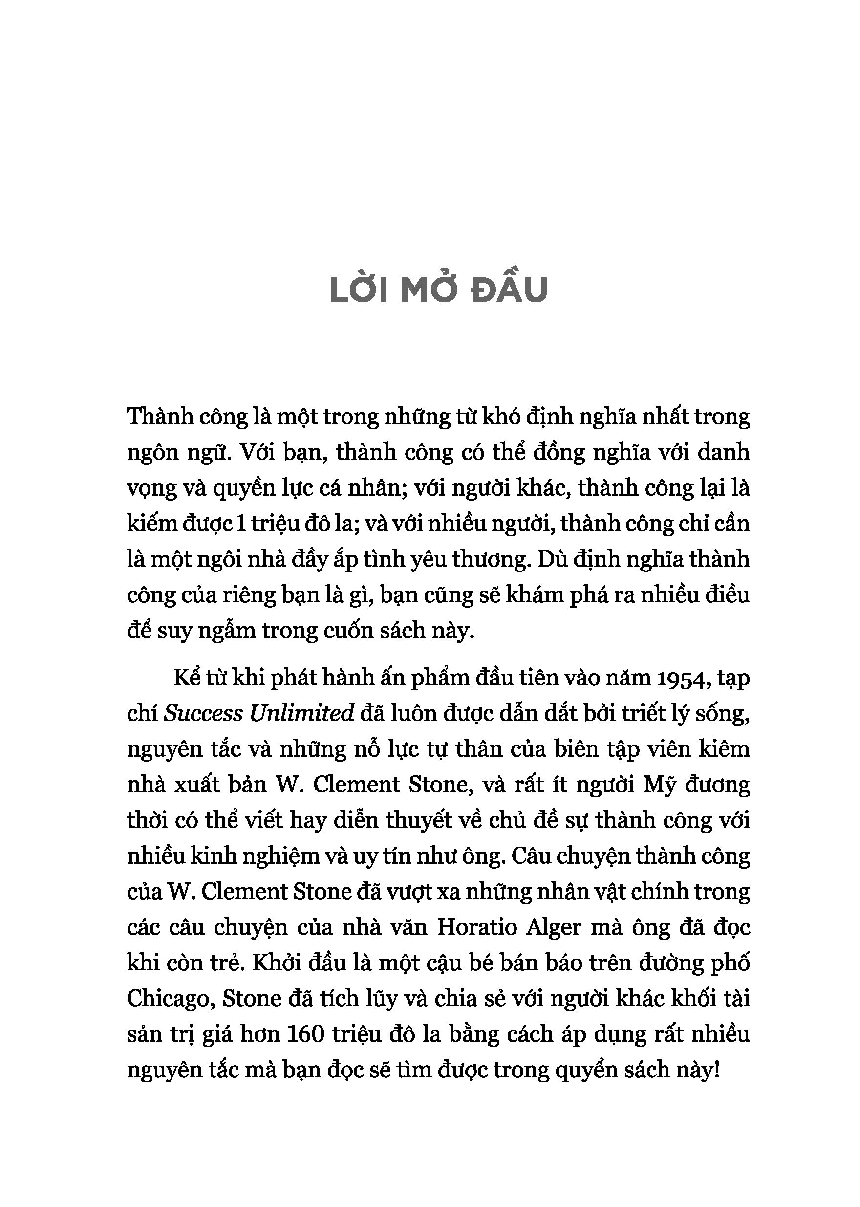 kho báu thành công không giới hạn