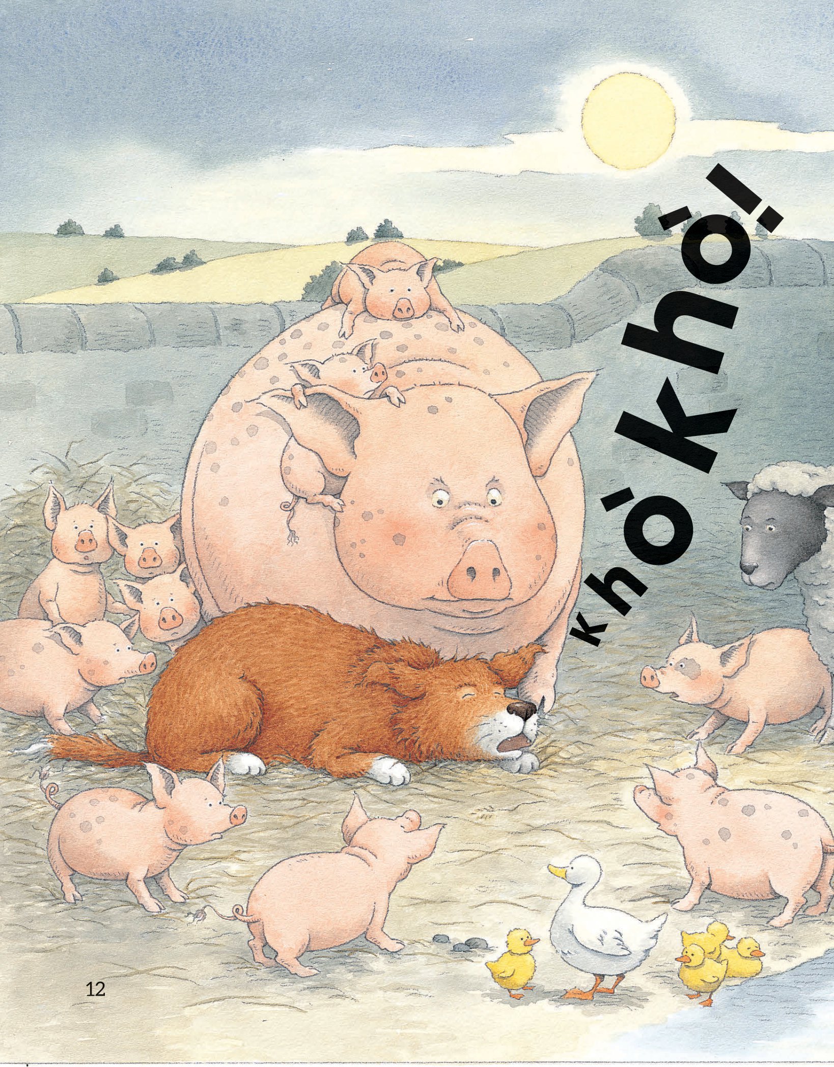 khò khò khò! ai ngáy to thế nhỉ?