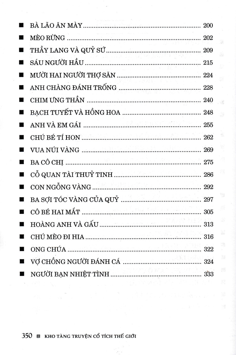 Kho Tàng Truyện Cổ Tích Thế Giới