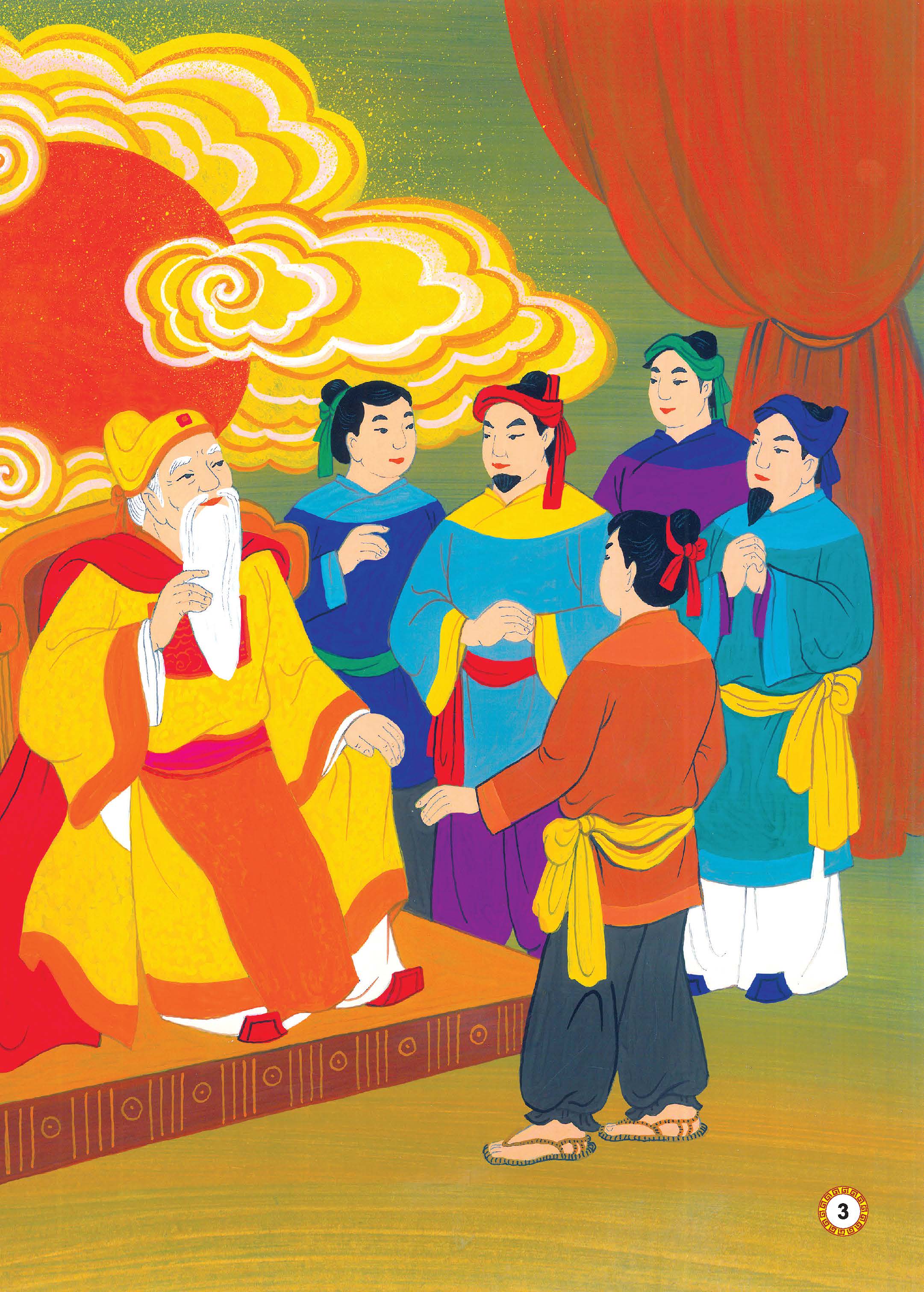 kho tàng truyện cổ tích việt nam - sự tích bánh chưng bánh giầy và những truyện cổ tích khác - bìa cứng - tặng kèm bộ 5 bao lì xì