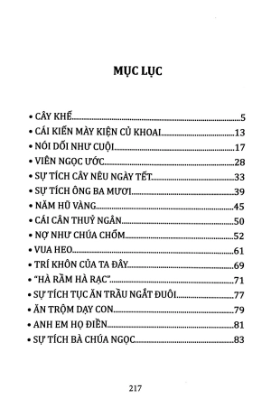 kho tàng truyện cổ việt nam - cây khế