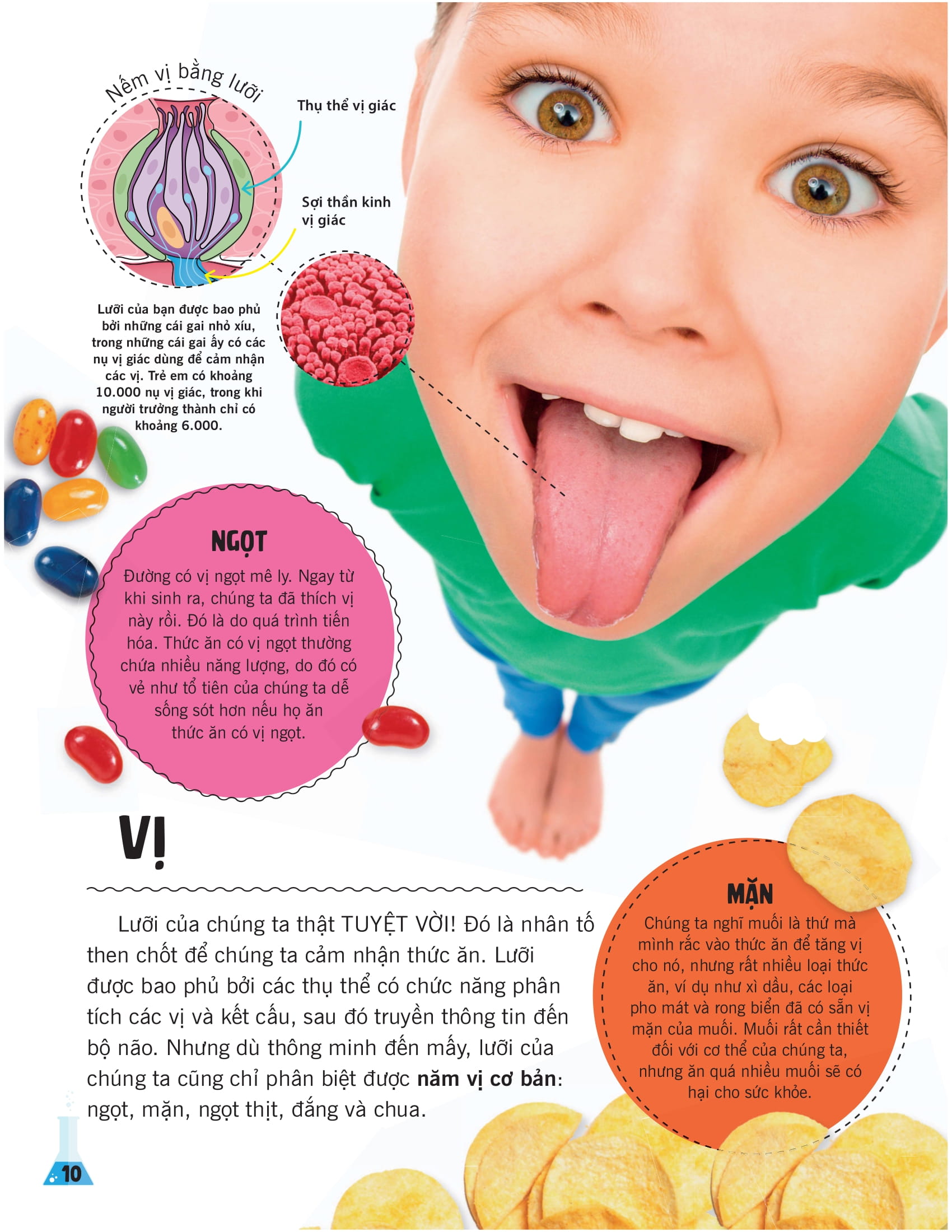 khoa học ăn được không?