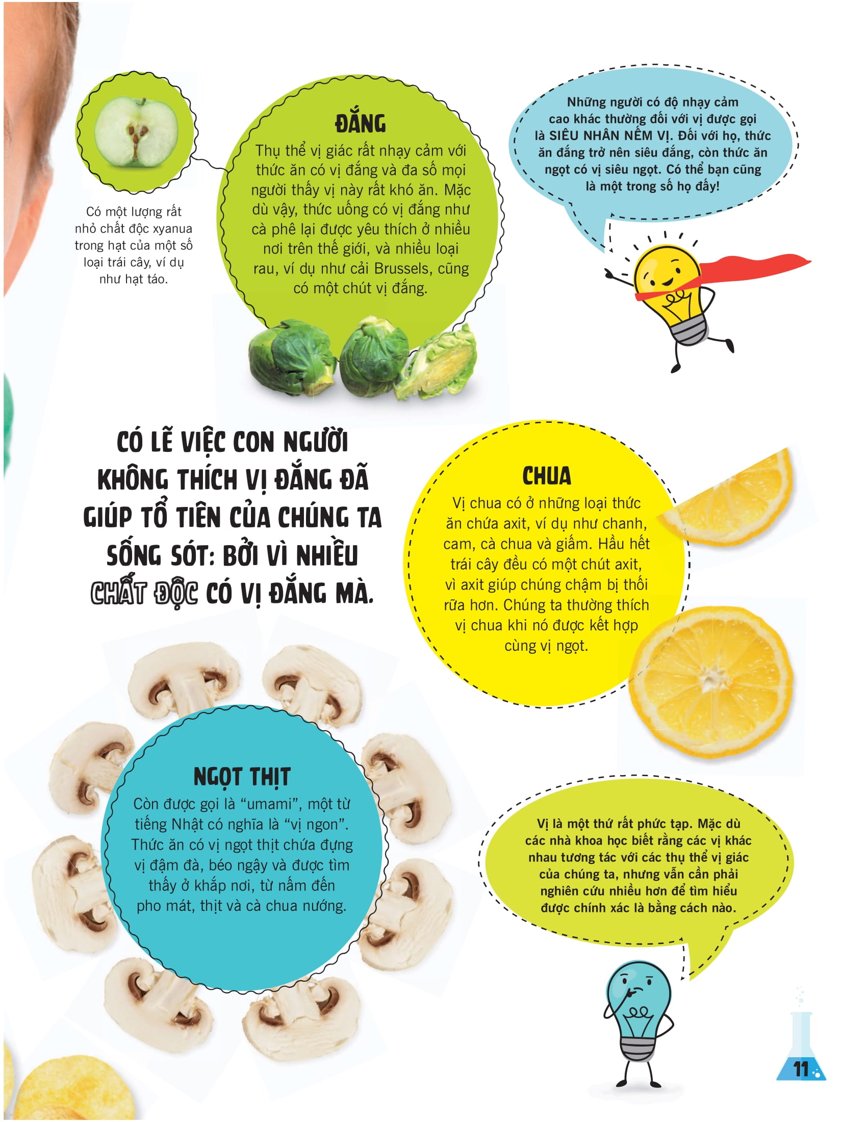 khoa học ăn được không?