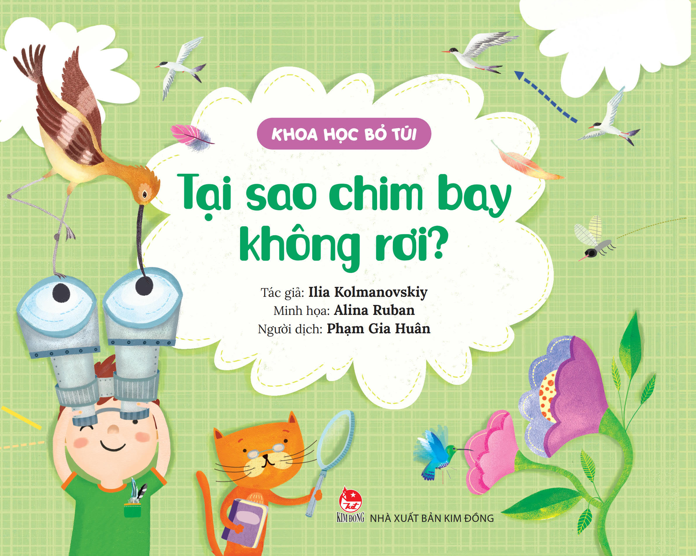 khoa học bỏ túi - tại sao chim bay không rơi?