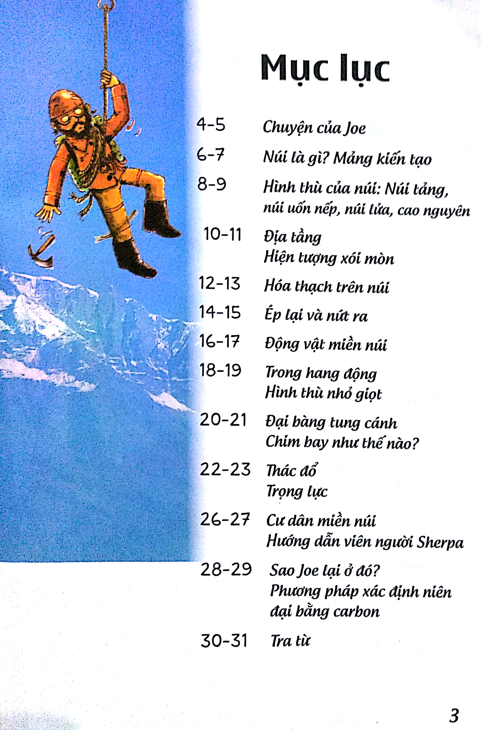 khoa học cứu mạng - phiêu lưu miền núi