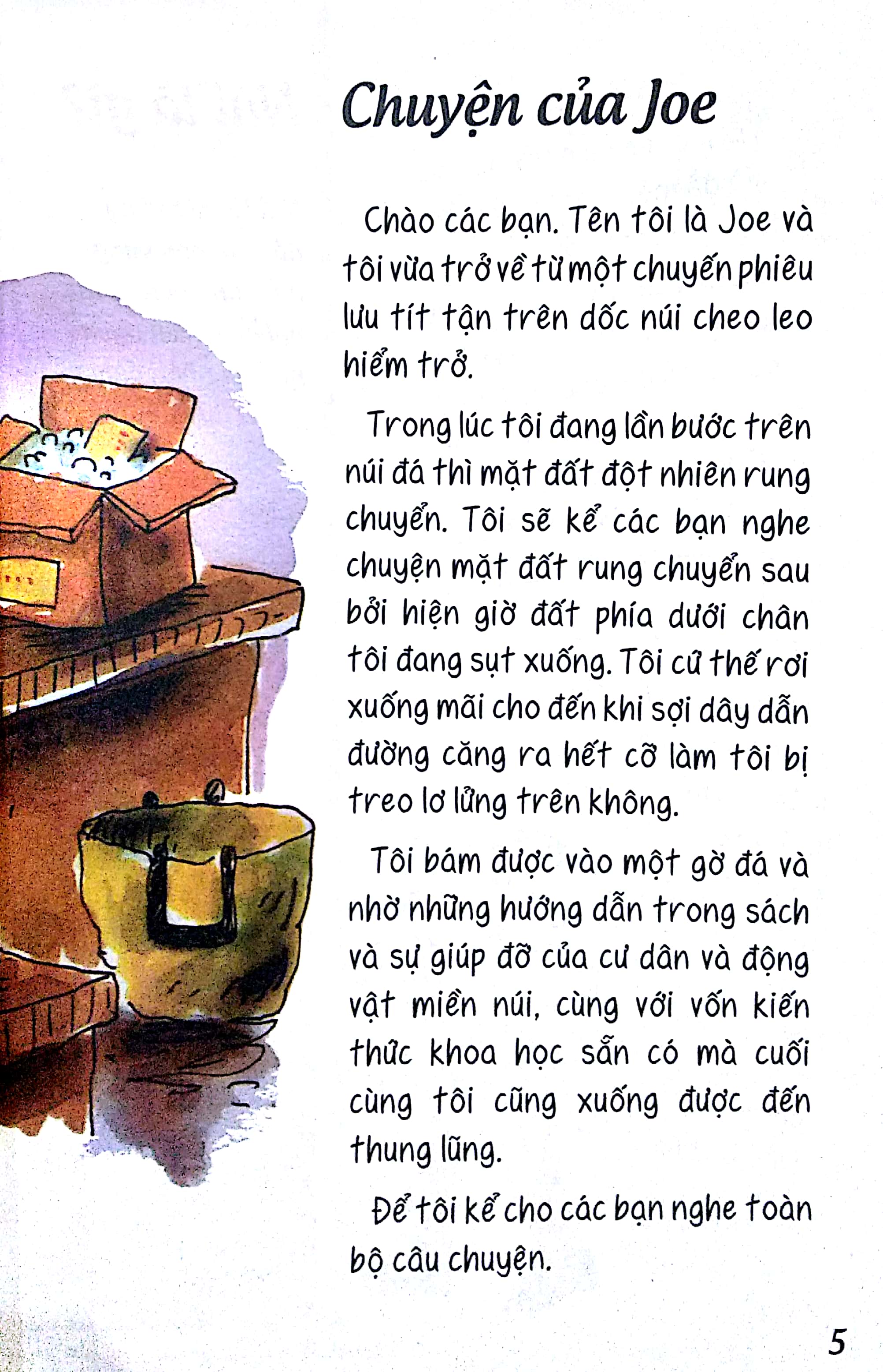 khoa học cứu mạng - phiêu lưu miền núi