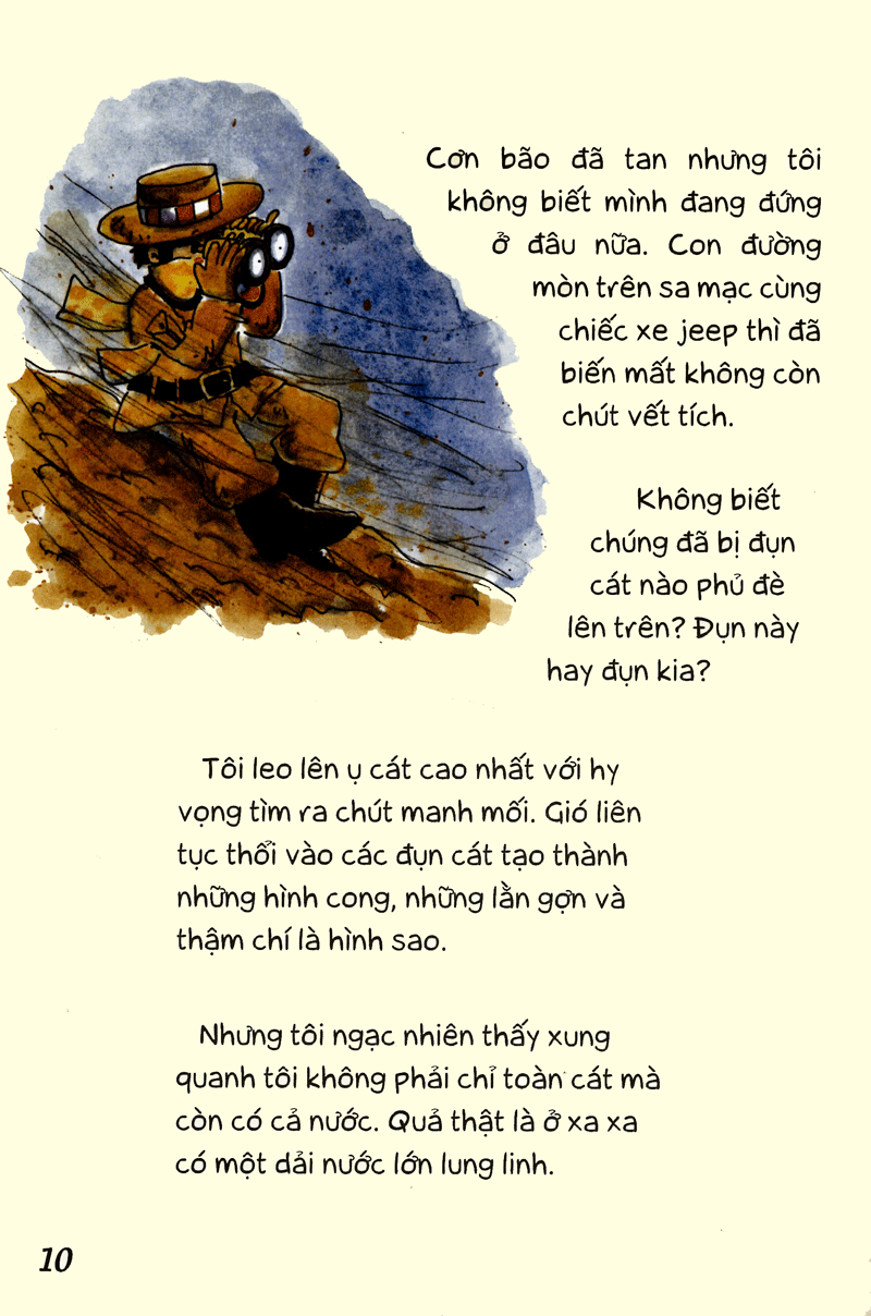 khoa học cứu mạng - phiêu lưu trong sa mạc