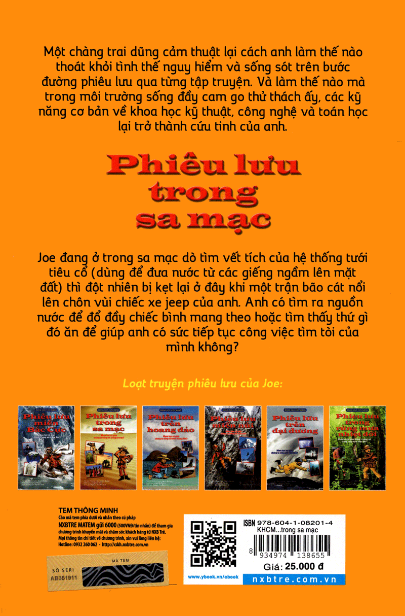 khoa học cứu mạng - phiêu lưu trong sa mạc