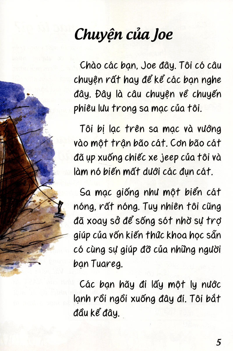 khoa học cứu mạng - phiêu lưu trong sa mạc