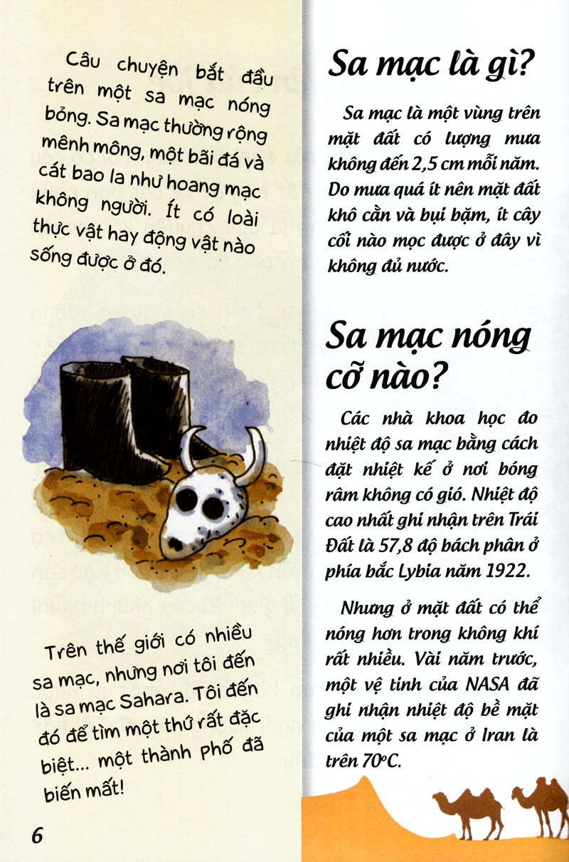 khoa học cứu mạng - phiêu lưu trong sa mạc