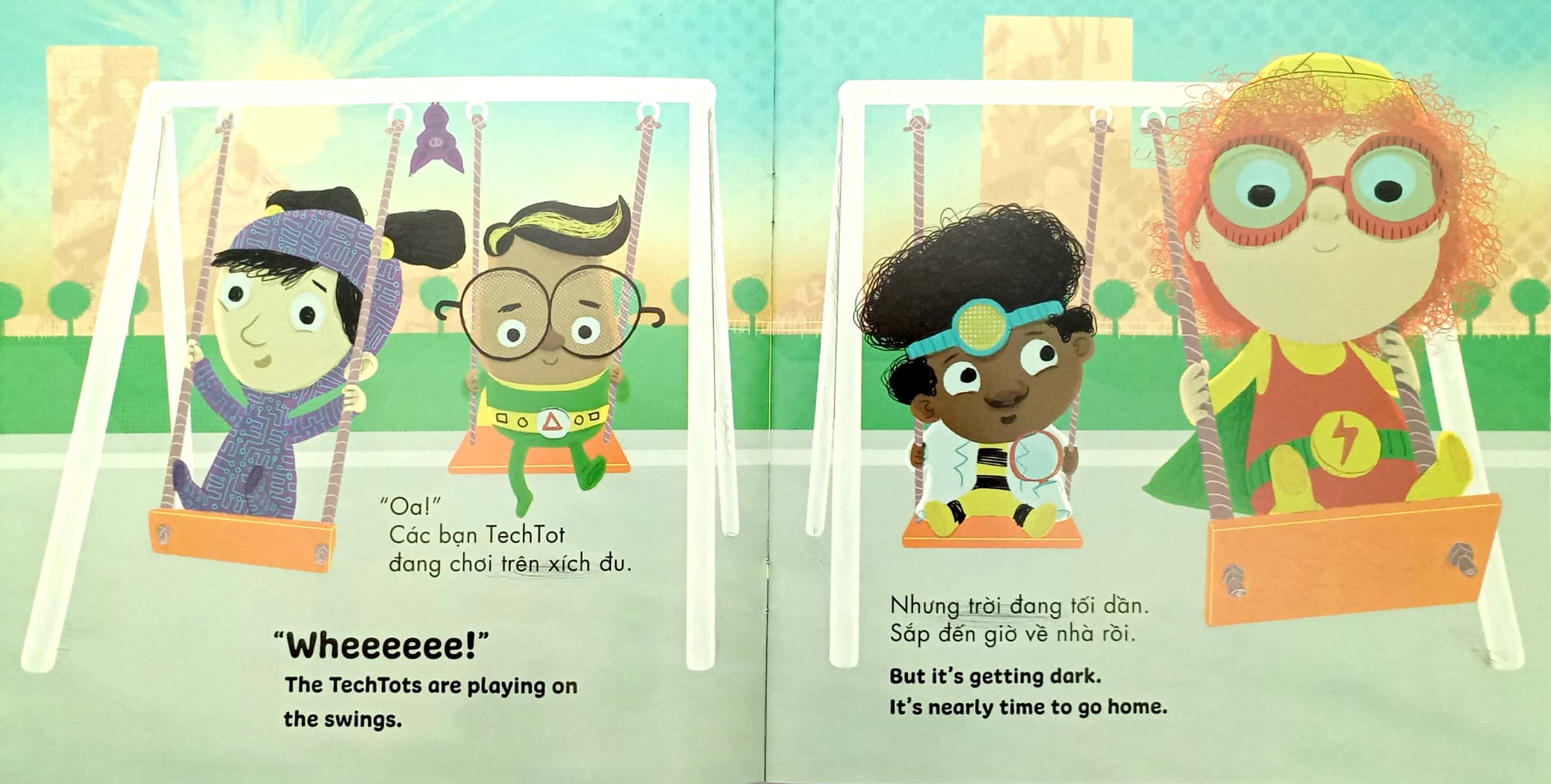 khoa học dành cho tuổi chập chững - mặt trời đi đâu