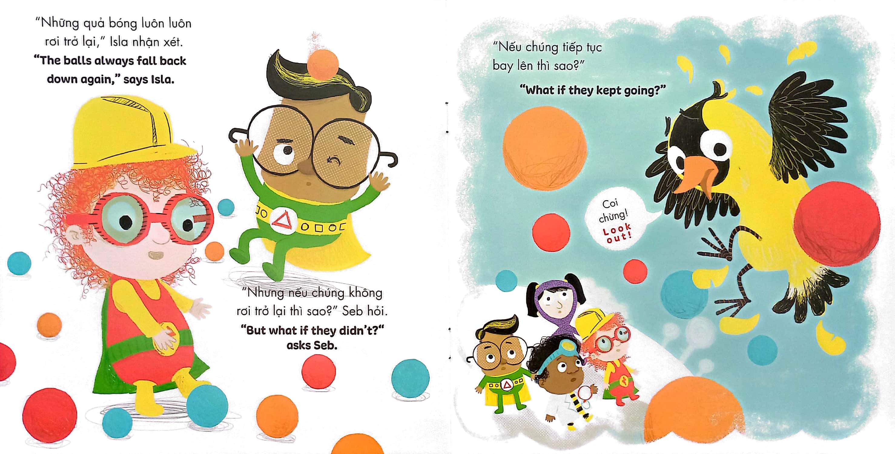 khoa học dành cho tuổi chập chững - tại sao mọi vật rơi xuống