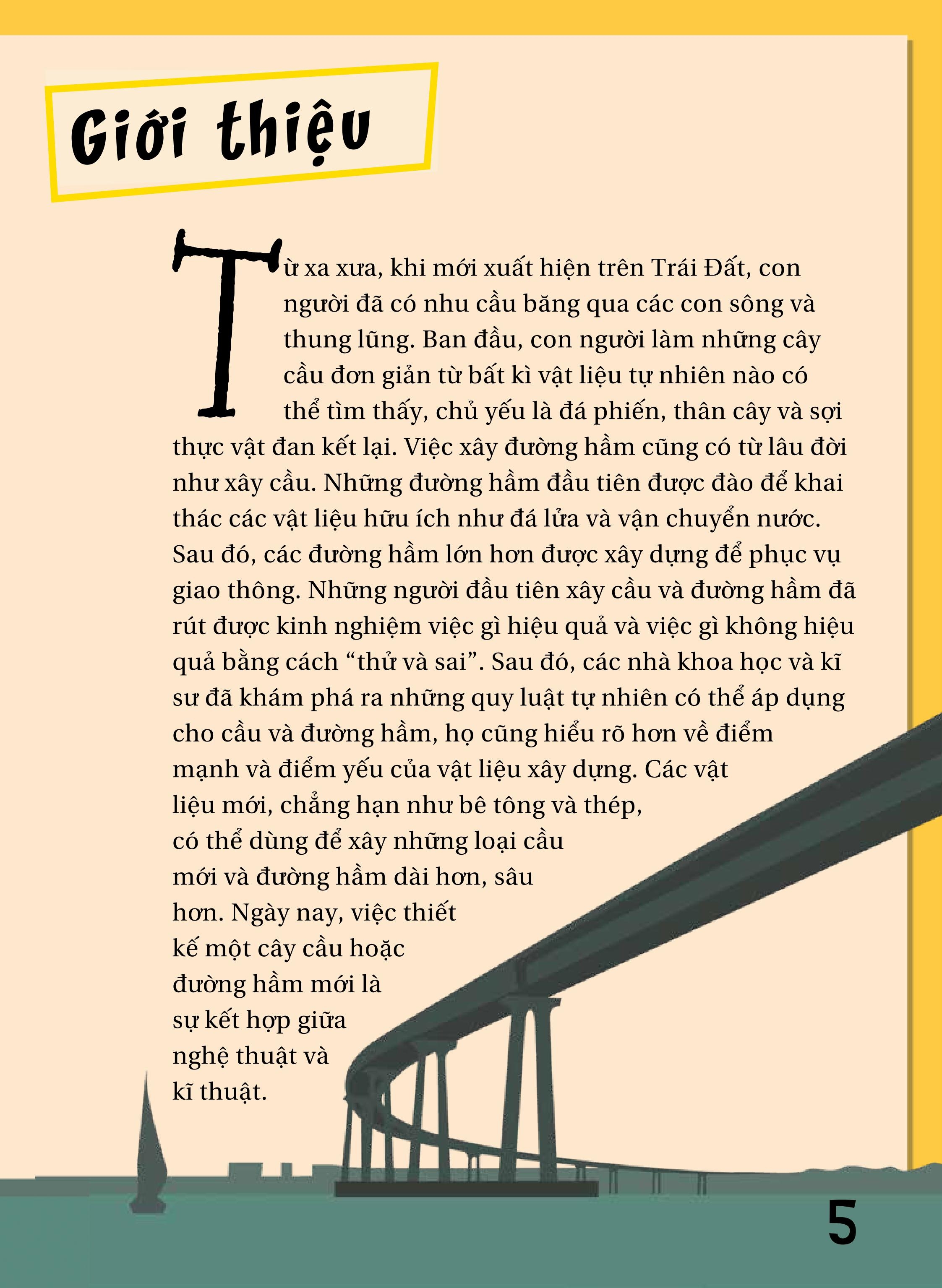 khoa học diệu kì: những cây cầu và đường hầm - nghệ thuật xây dựng