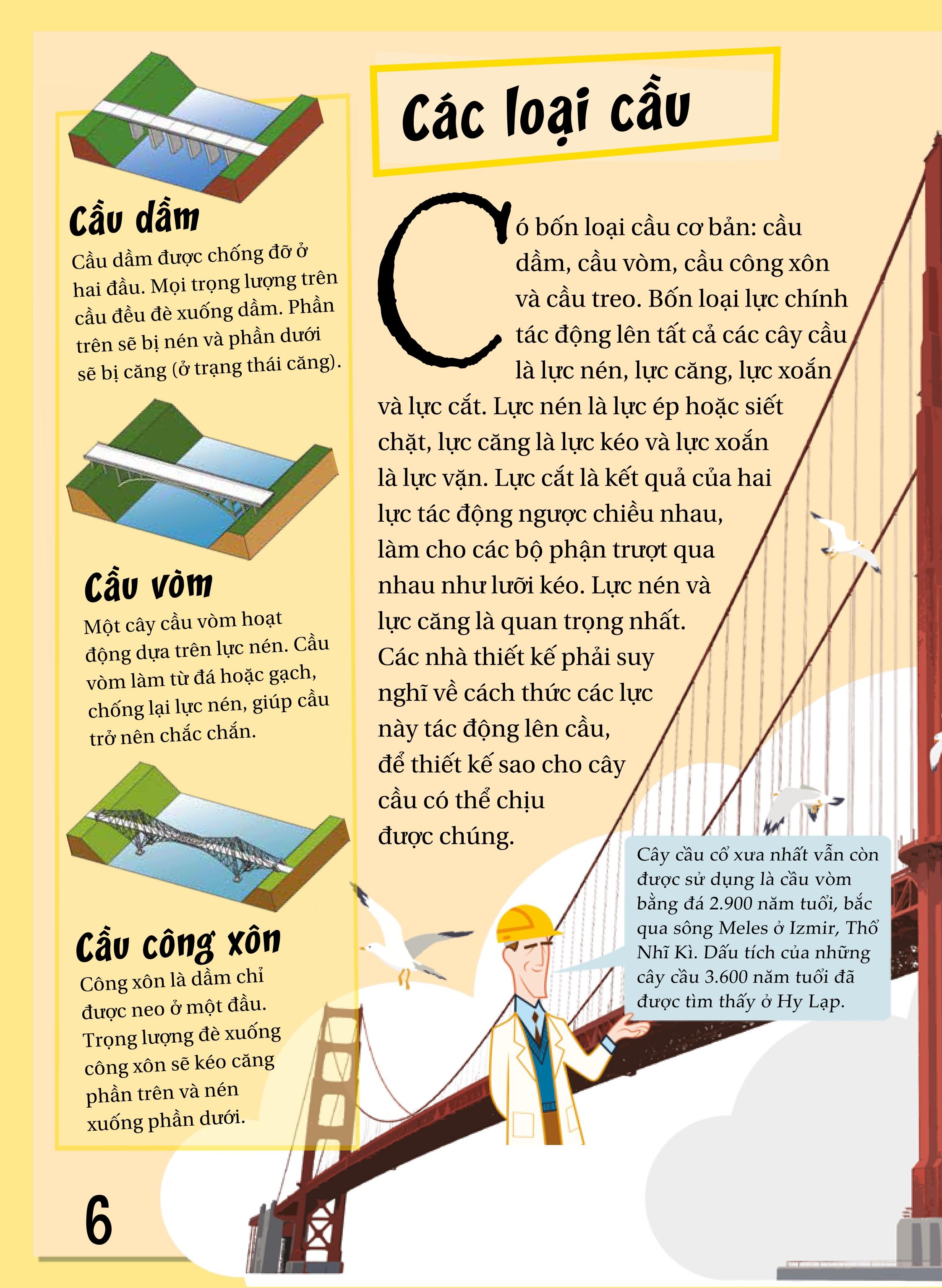 khoa học diệu kì: những cây cầu và đường hầm - nghệ thuật xây dựng