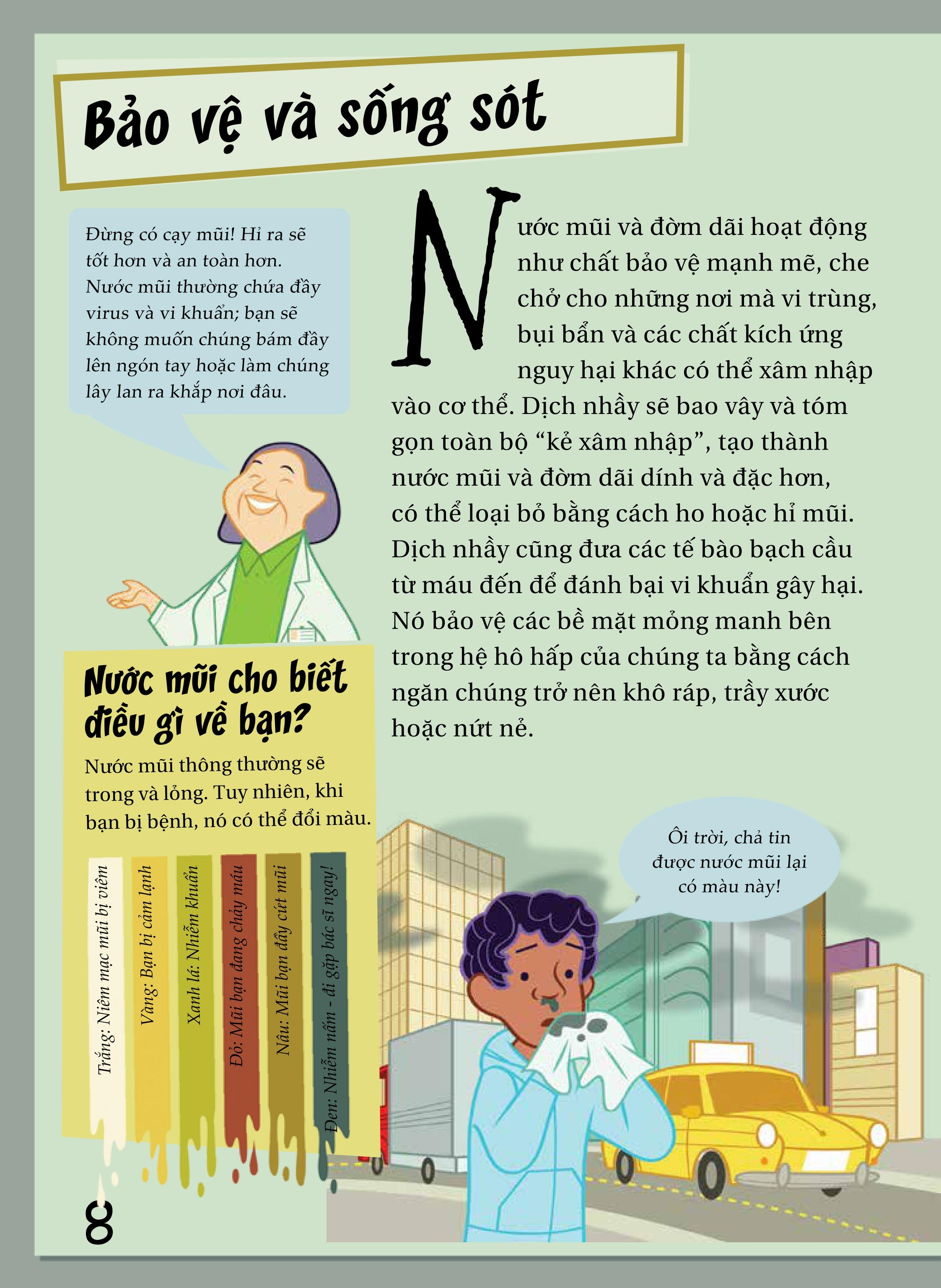 khoa học diệu kì: nước mũi và đờm dãi - sự thật nhầy nhụa về việc hít thở