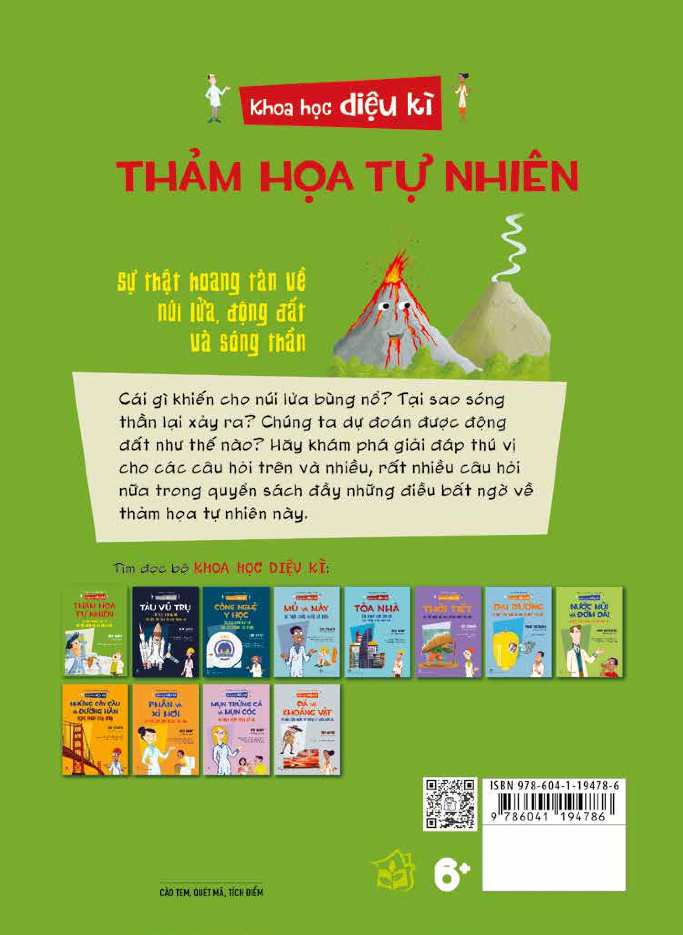 khoa học diệu kì: thảm họa tự nhiên - sự thật hoang tàn về núi lửa, động đất và sóng thần