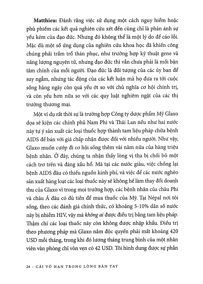 khoa học khám phá - cái vô hạn trong lòng bàn tay (tái bản 2019)