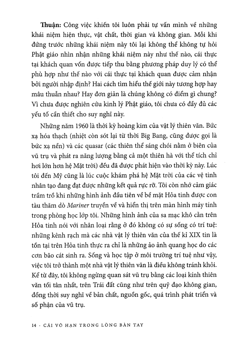 khoa học khám phá - cái vô hạn trong lòng bàn tay (tái bản 2019)