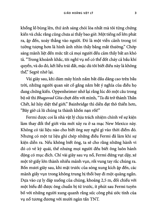 khoa học khám phá: giáo hoàng vật lý - enrico fermi và sự ra đời của thời đại nguyên tử